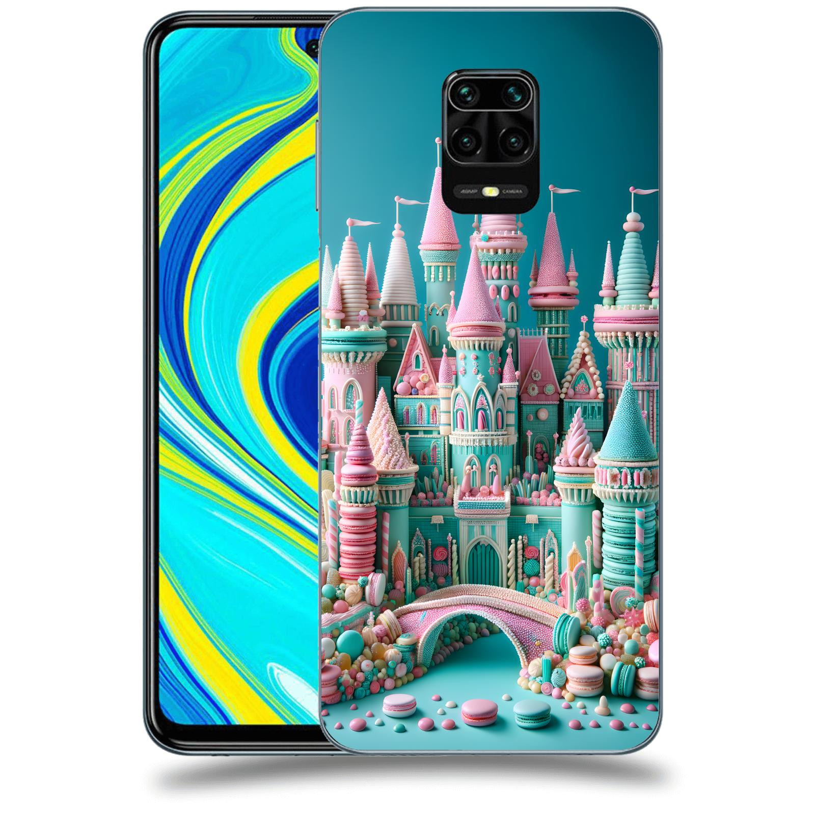 ACOVER Kryt na mobil Xiaomi Redmi Note 9S - Candy castle 2