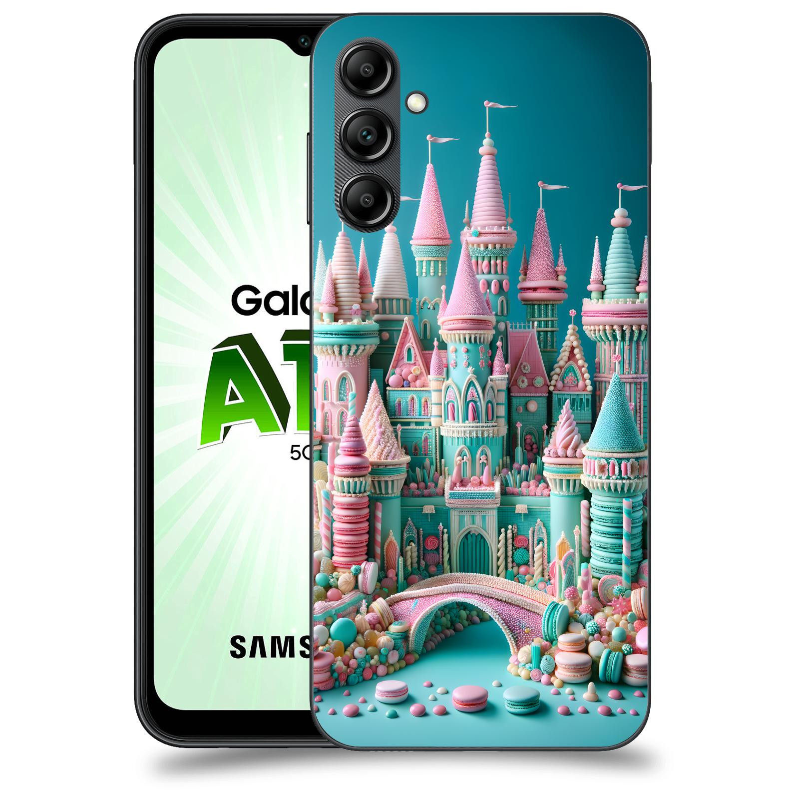 ACOVER Kryt na mobil Samsung Galaxy A14 5G - Candy castle 2