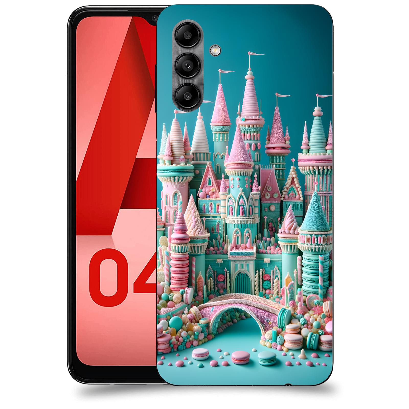ACOVER Kryt na mobil Samsung Galaxy A04s - Candy castle 2