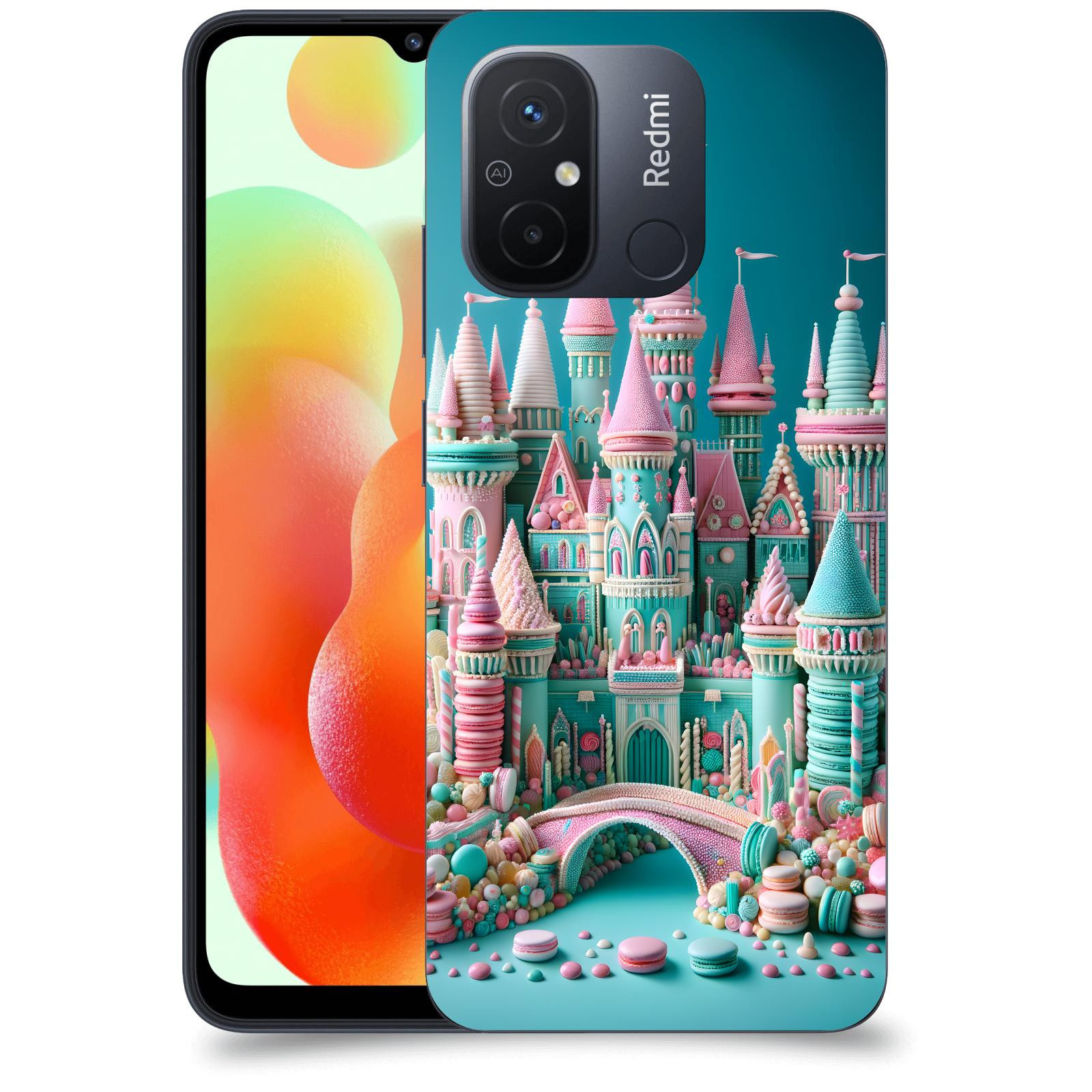 ACOVER Kryt na mobil Xiaomi Redmi 12C - Candy castle 2