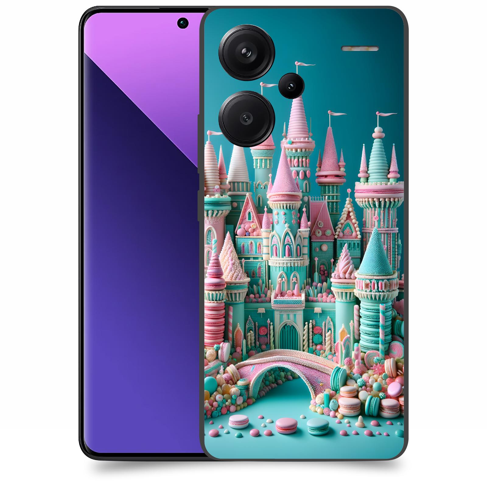 ACOVER Kryt na mobil Xiaomi Redmi Note 13 Pro 5G - Candy castle 2