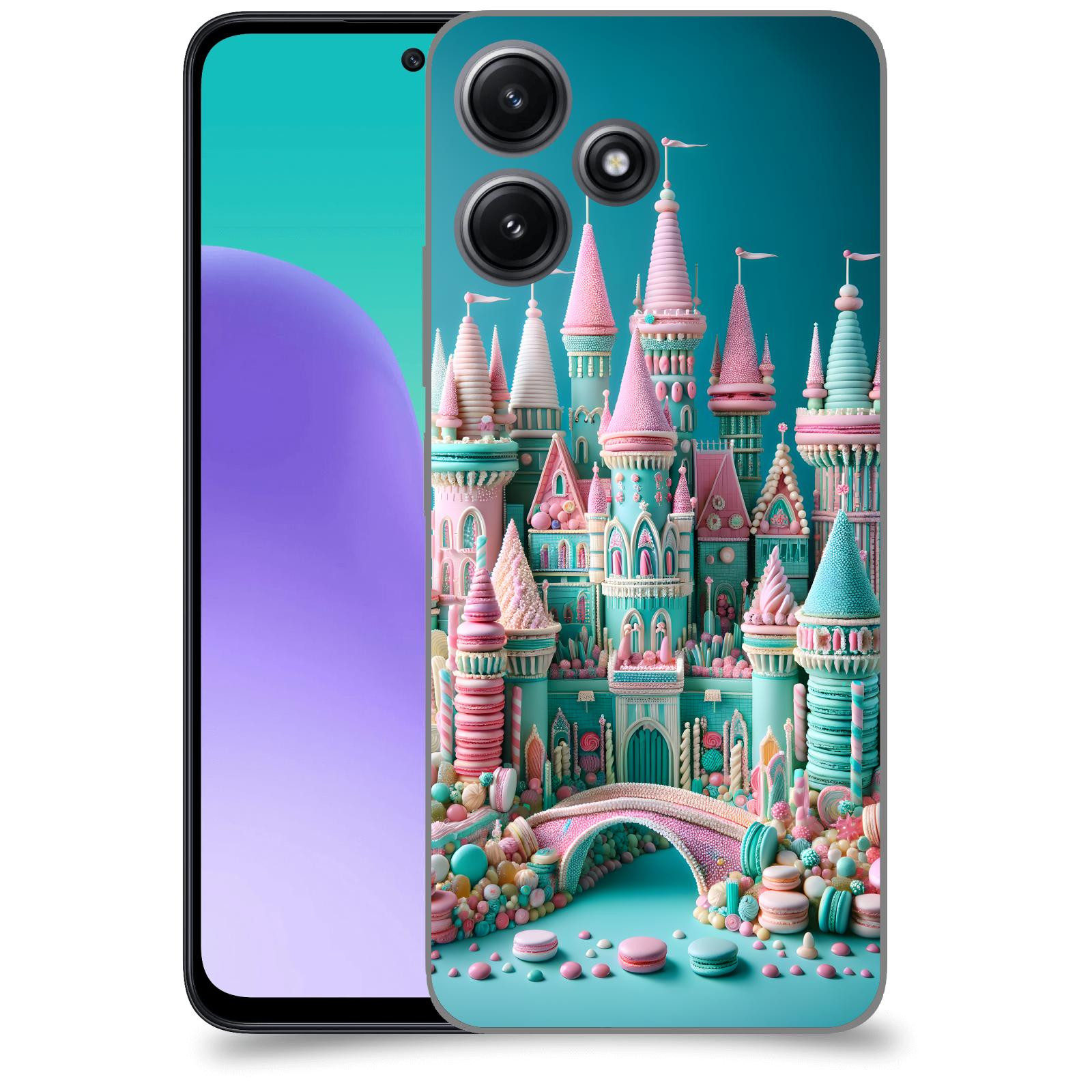 ACOVER Kryt na mobil Xiaomi Redmi 12 5G - Candy castle 2