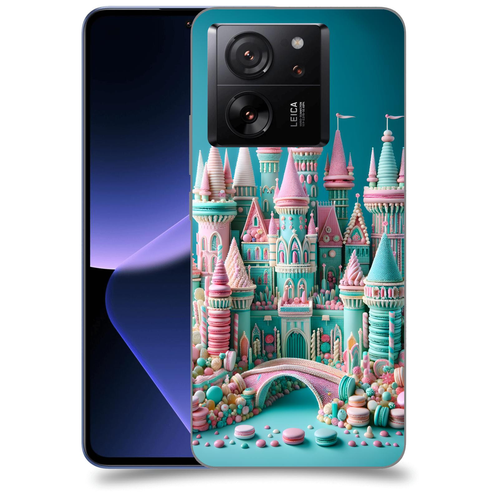 ACOVER Kryt na mobil Xiaomi 13T - Candy castle 2