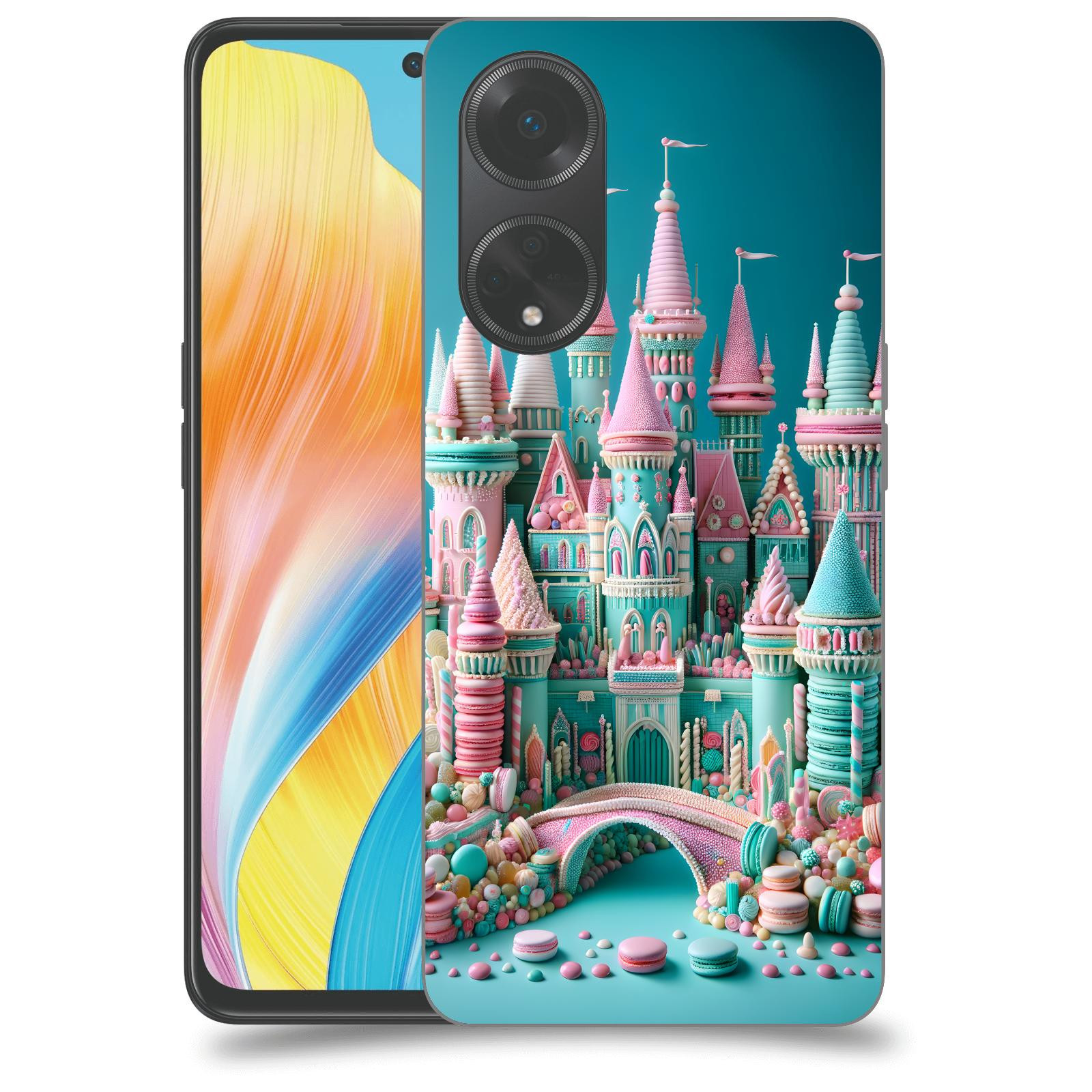 ACOVER Kryt na mobil OPPO A98 5G - Candy castle 2