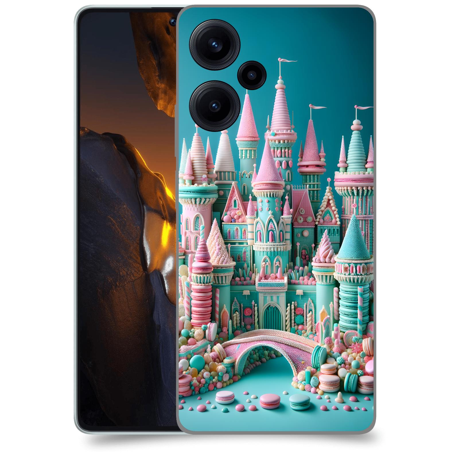 ACOVER Kryt na mobil Xiaomi Poco F5 - Candy castle 2