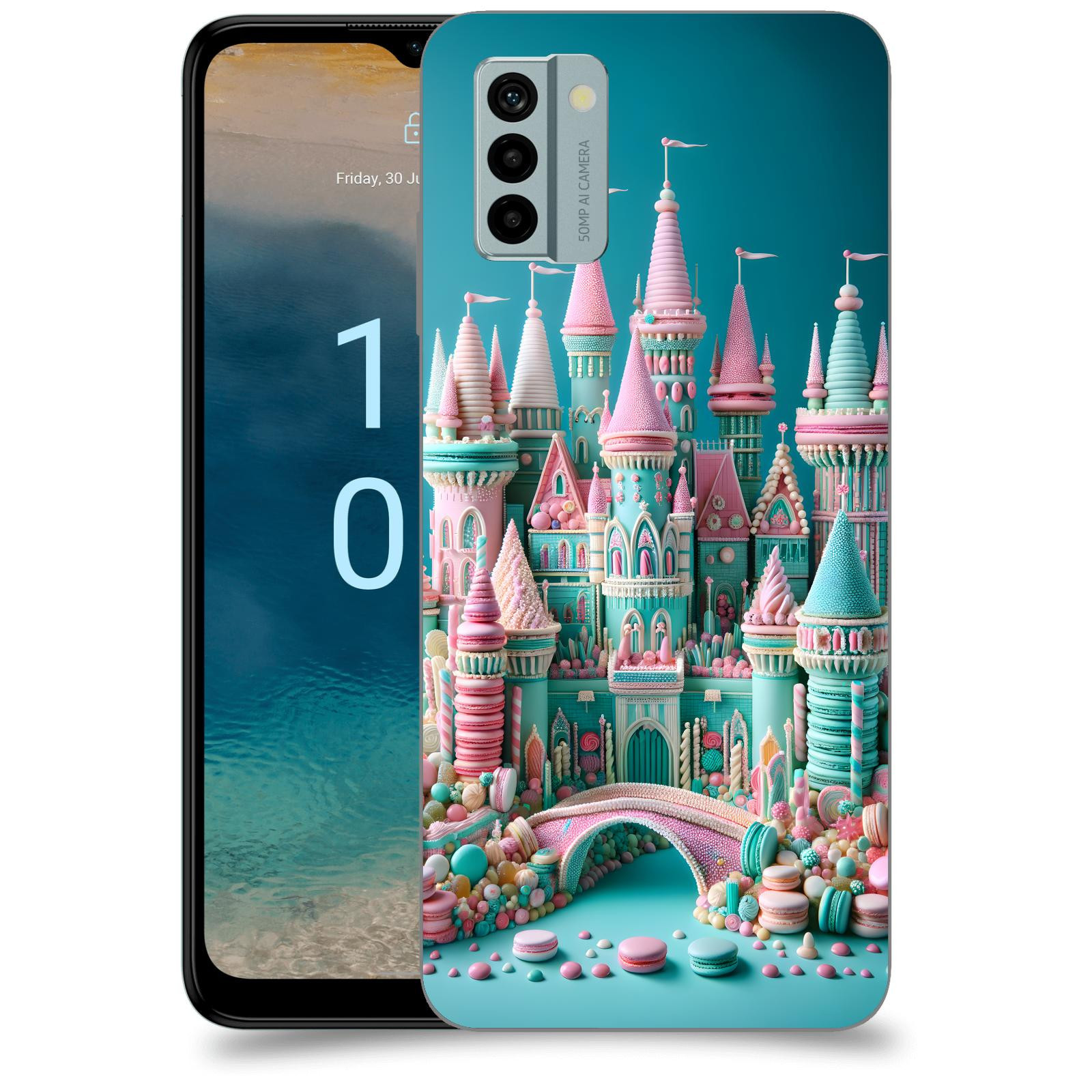 ACOVER Kryt na mobil Nokia G22 - Candy castle 2