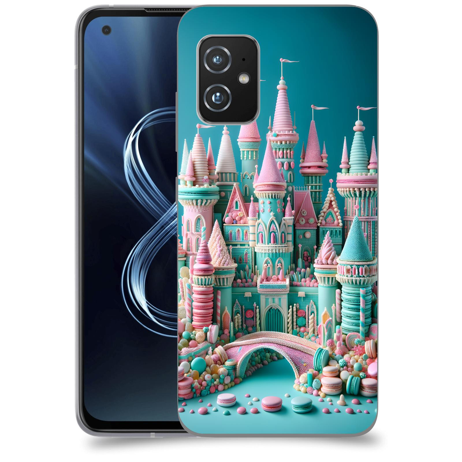 ACOVER Kryt na mobil Honor Magic5 Lite 5G - Candy castle 2
