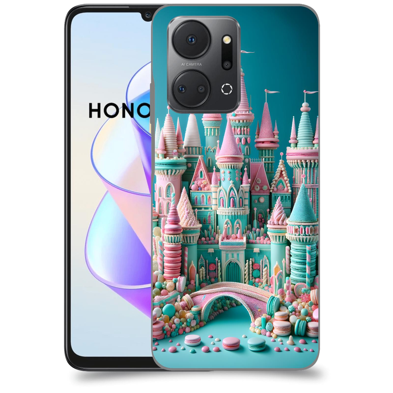 ACOVER Kryt na mobil HONOR X7a - Candy castle 2