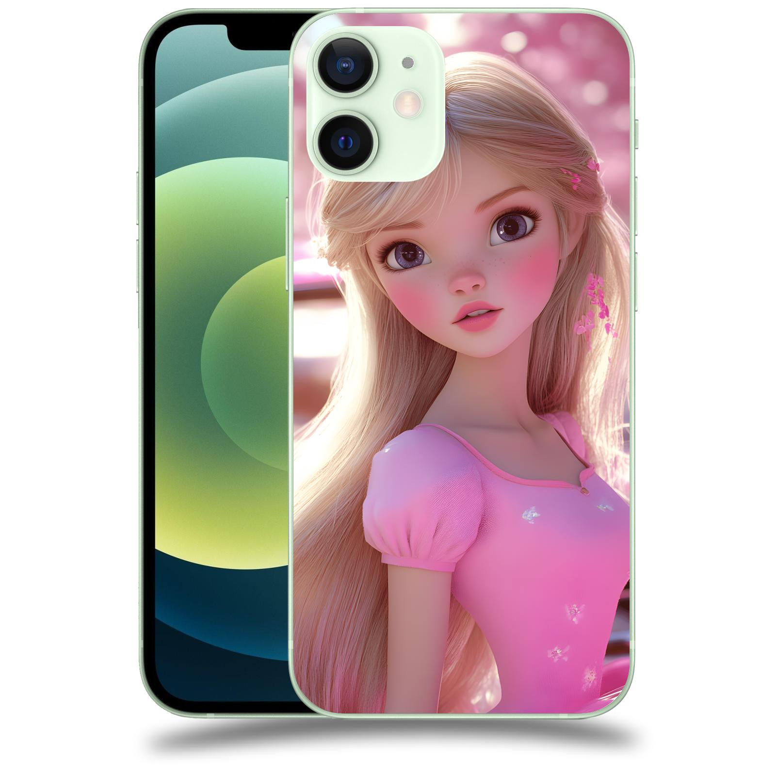 ACOVER Kryt na mobil Apple iPhone 12 mini - Barbie