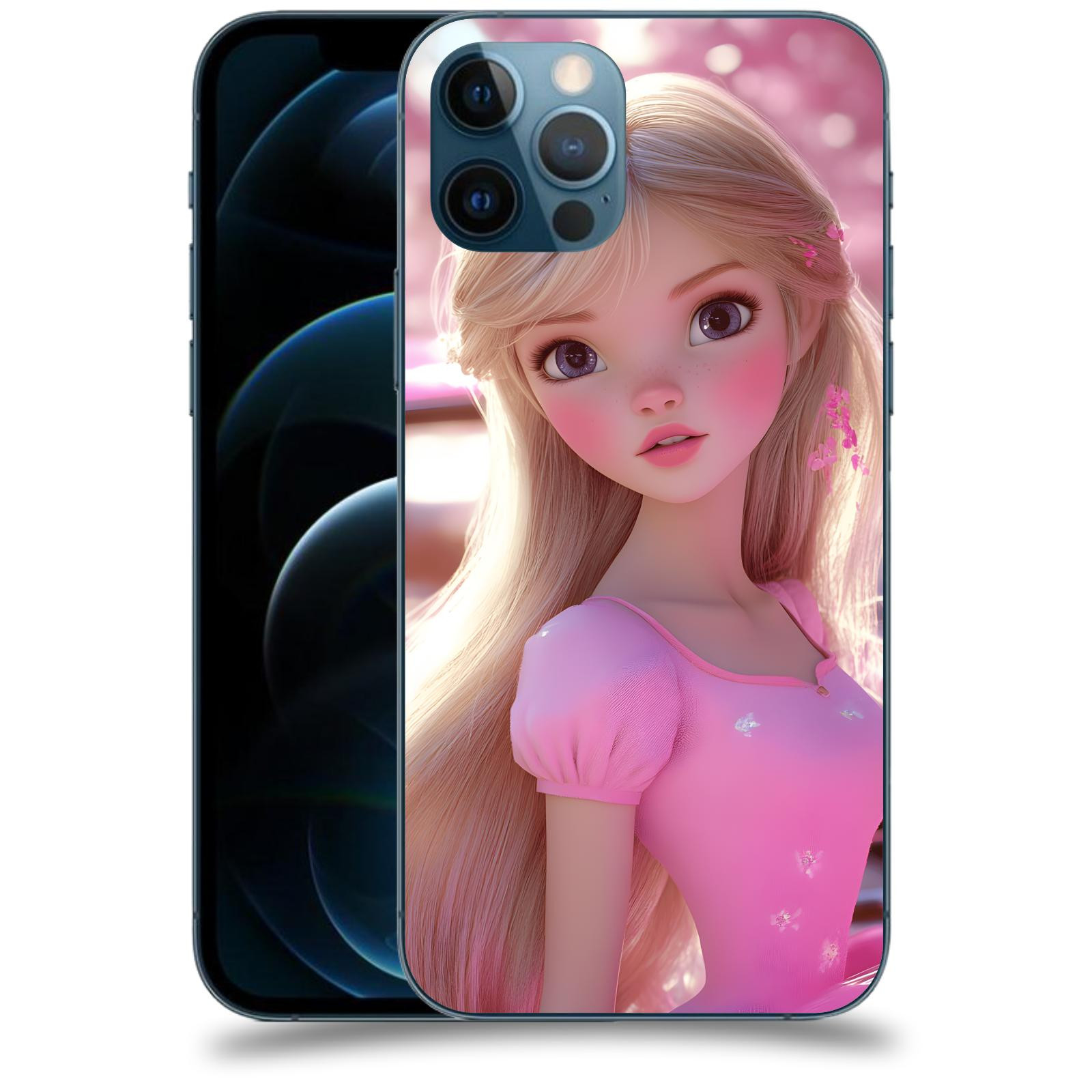 ACOVER Kryt na mobil Apple iPhone 12 Pro - Barbie