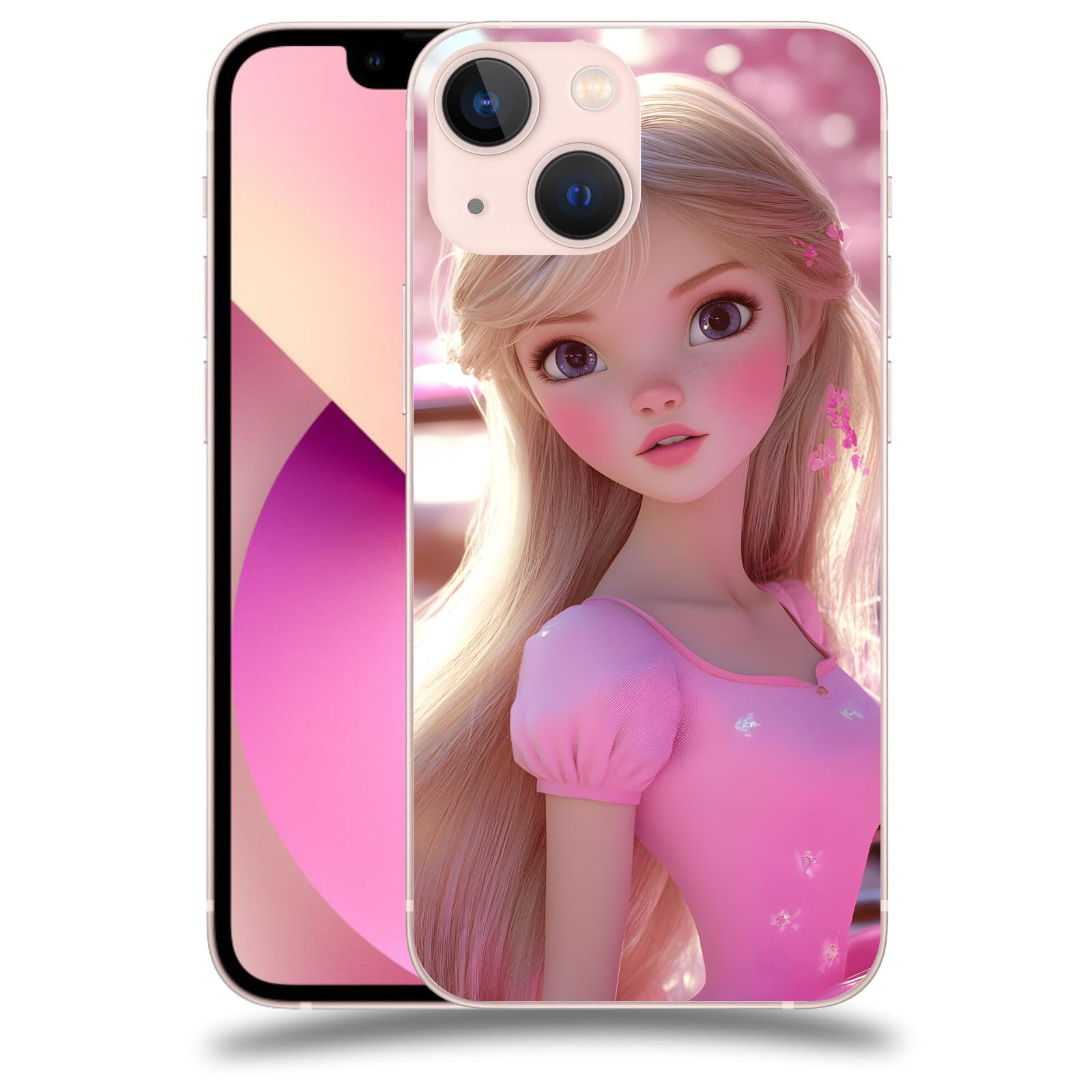 ACOVER Kryt na mobil Apple iPhone 13 mini - Barbie