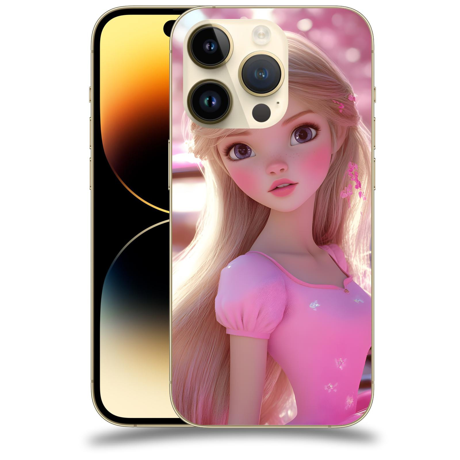 ACOVER Kryt na mobil Apple iPhone 14 Pro - Barbie