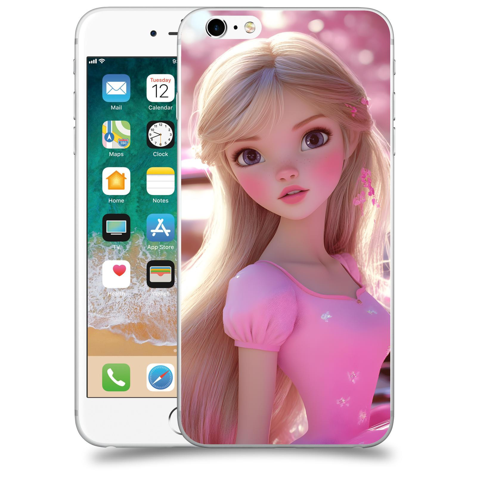 ACOVER Kryt na mobil Apple iPhone 6 Plus/6S Plus - Barbie