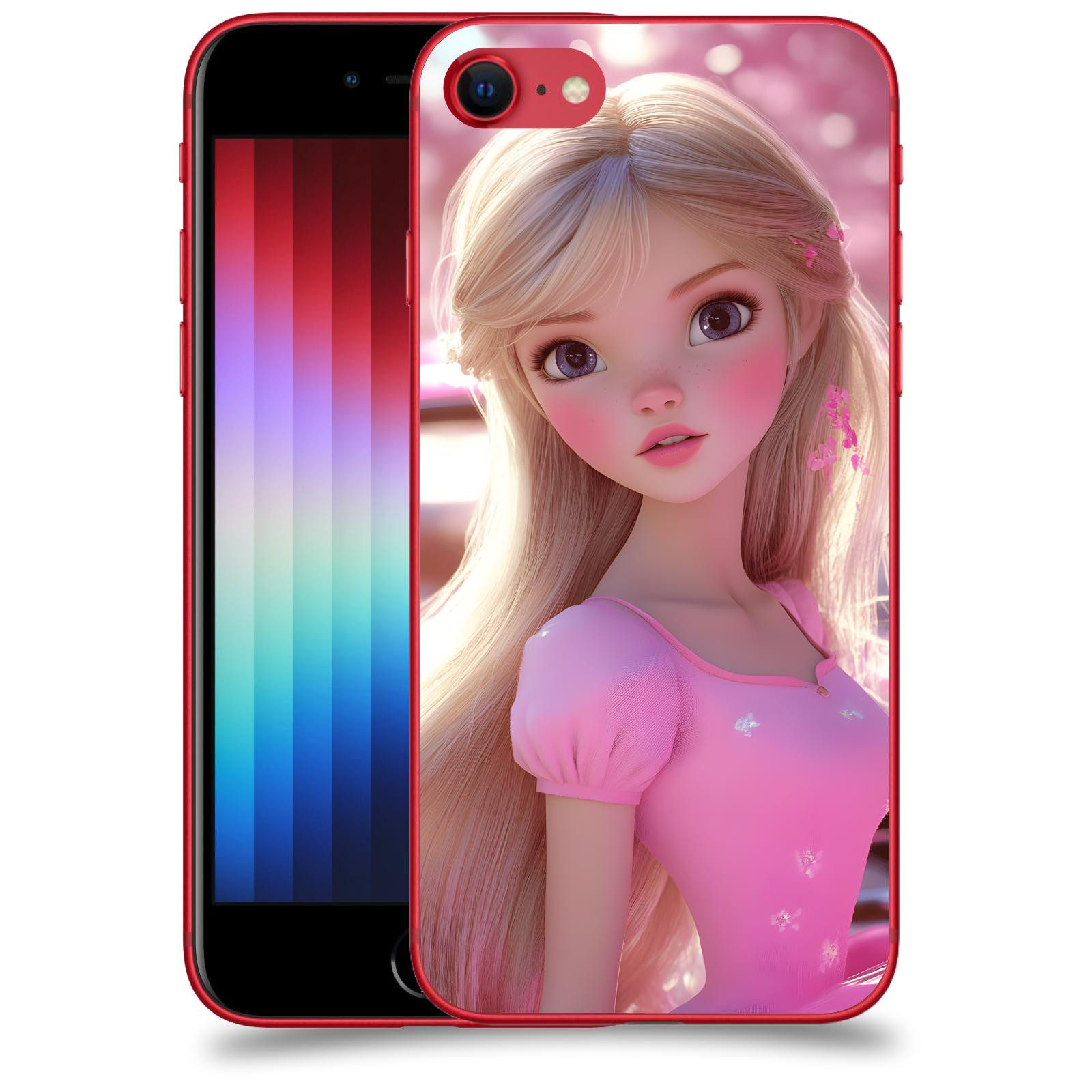 ACOVER Kryt na mobil Apple iPhone SE 2022 - Barbie