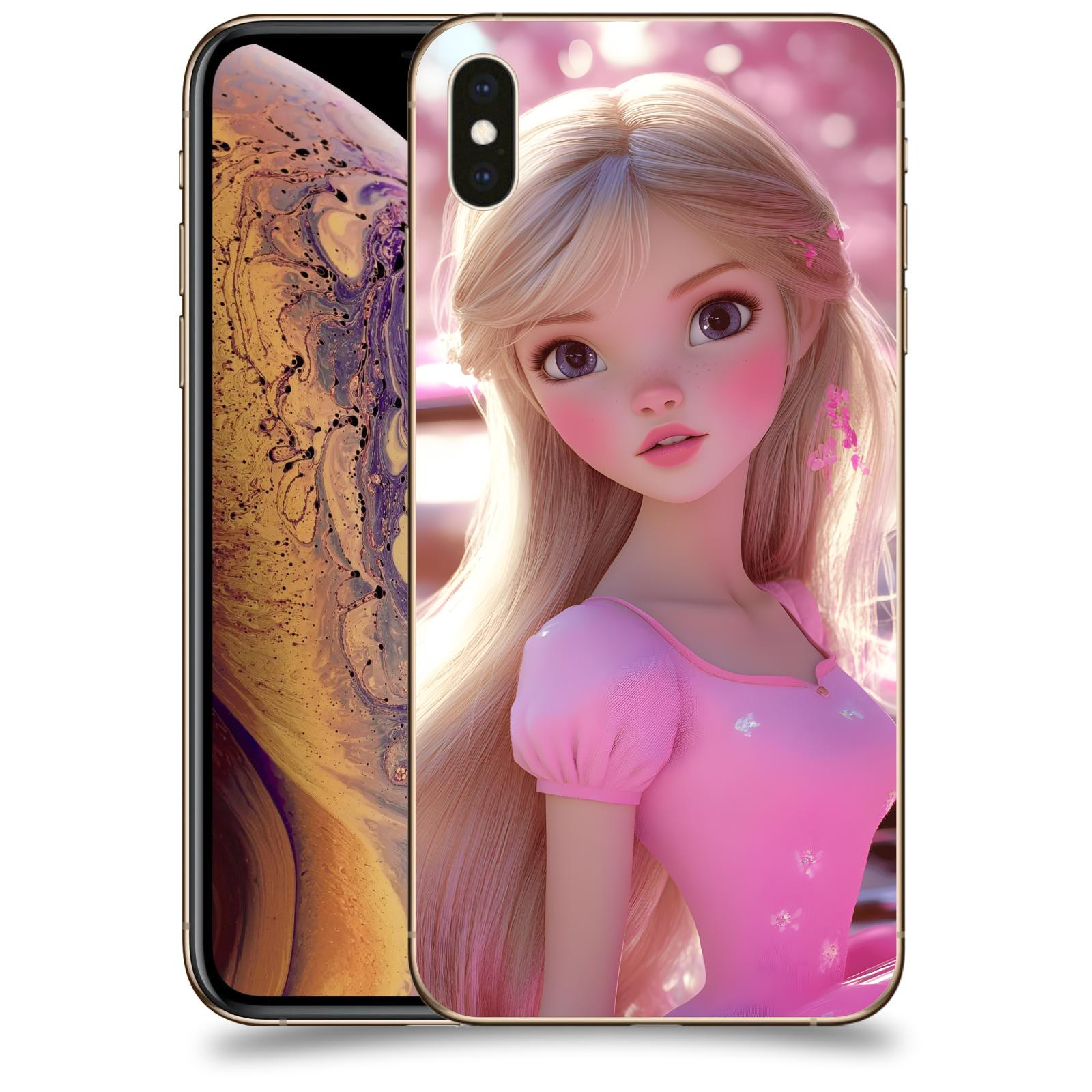 ACOVER Kryt na mobil Apple iPhone XS Max - Barbie
