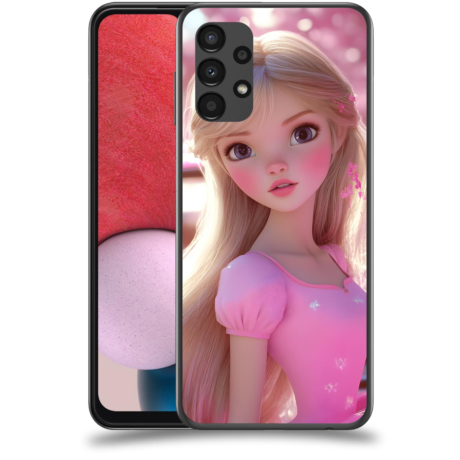 ACOVER Kryt na mobil Samsung Galaxy A13 4G A135 - Barbie