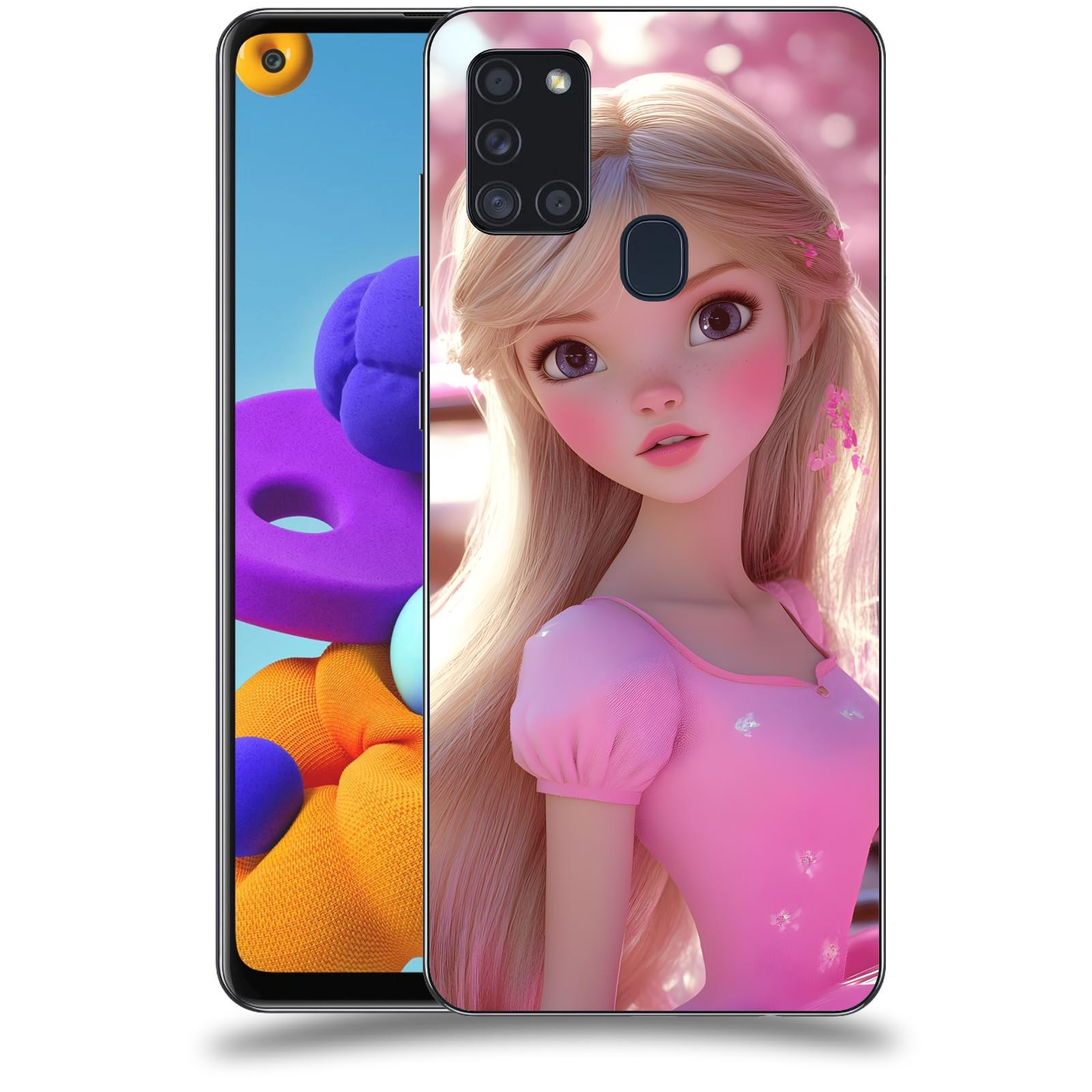 ACOVER Kryt na mobil Samsung Galaxy A21s - Barbie