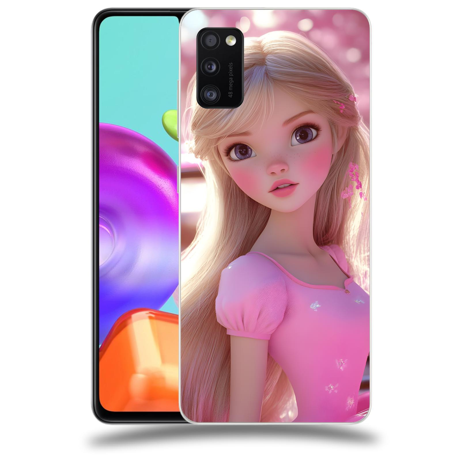 ACOVER Kryt na mobil Samsung Galaxy A41 A415F - Barbie
