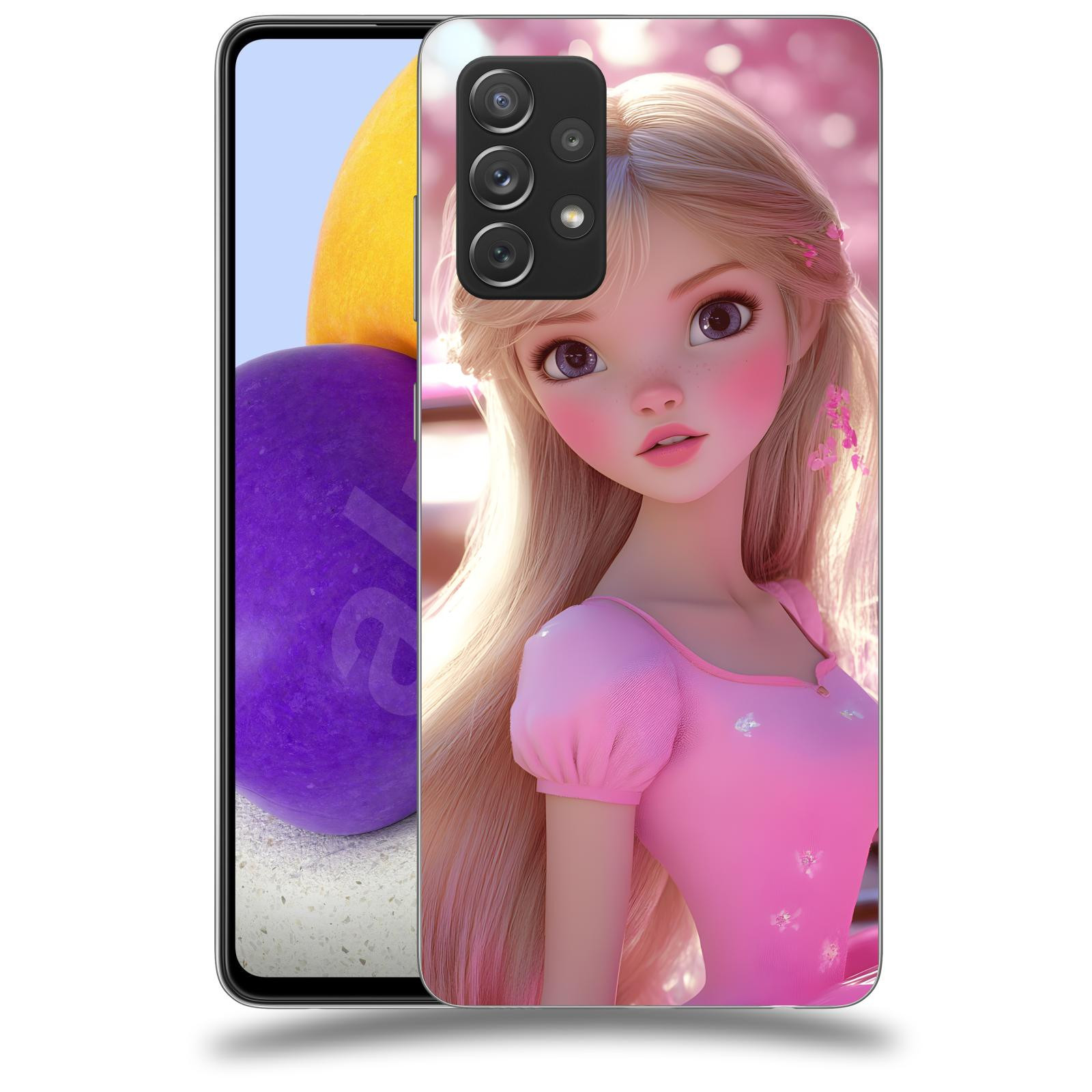 ACOVER Kryt na mobil Samsung Galaxy A73 5G - Barbie