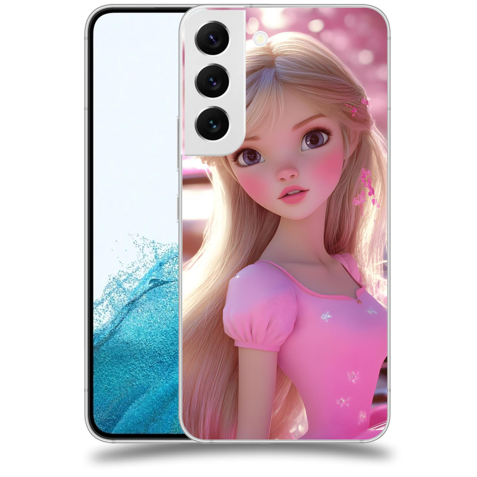 ACOVER Kryt na mobil Samsung Galaxy S22 5G - Barbie