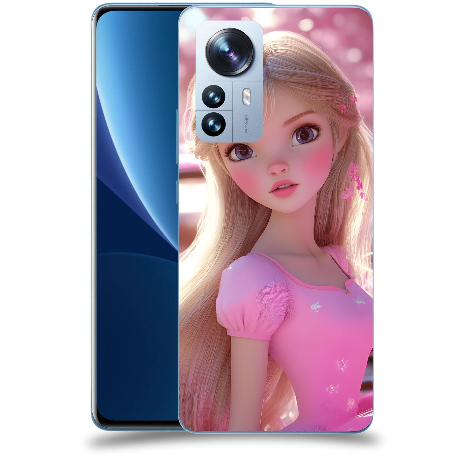 ACOVER Kryt na mobil Xiaomi 12 Pro - Barbie