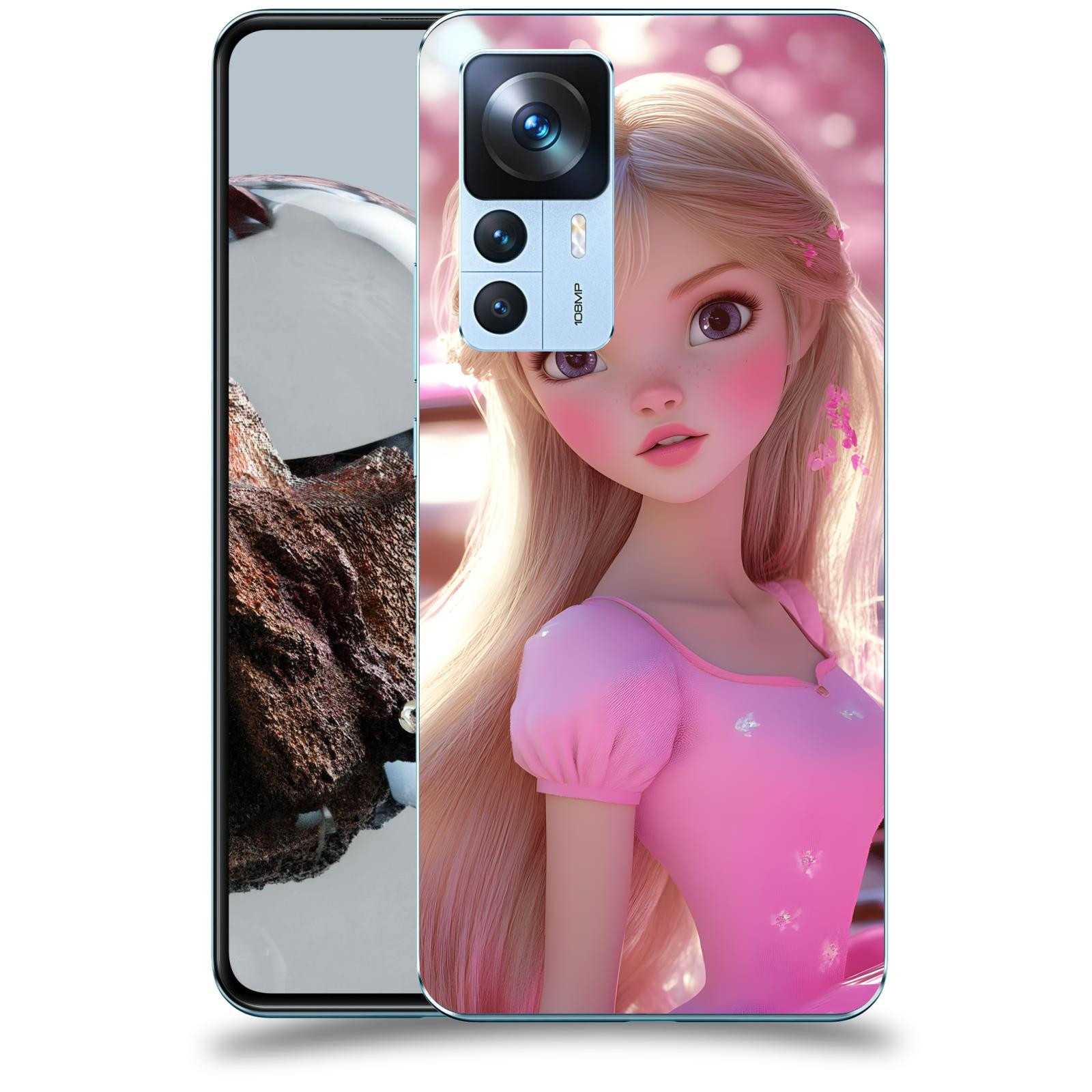 ACOVER Kryt na mobil Xiaomi 12T - Barbie