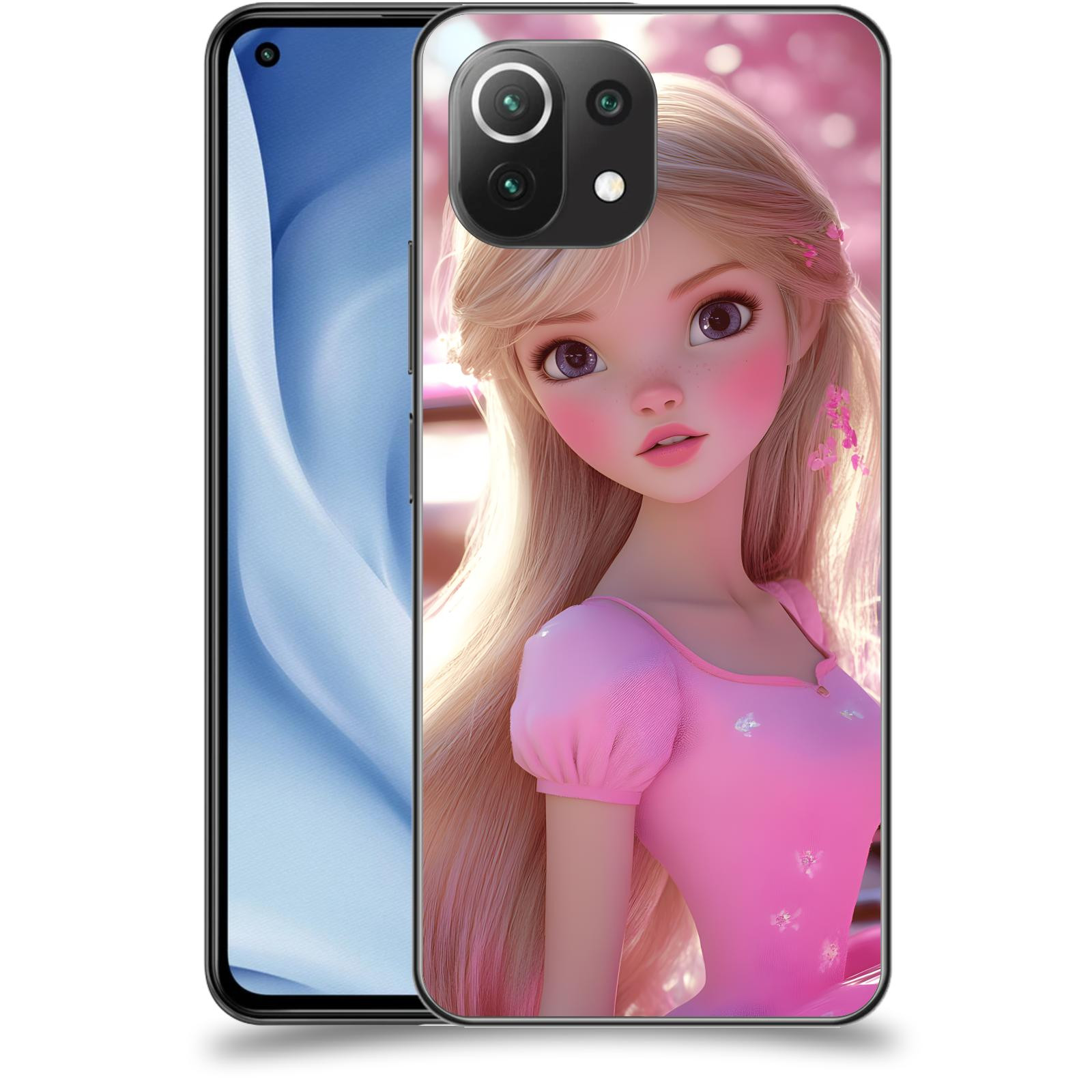 ACOVER Kryt na mobil Xiaomi Mi 11 Lite - Barbie