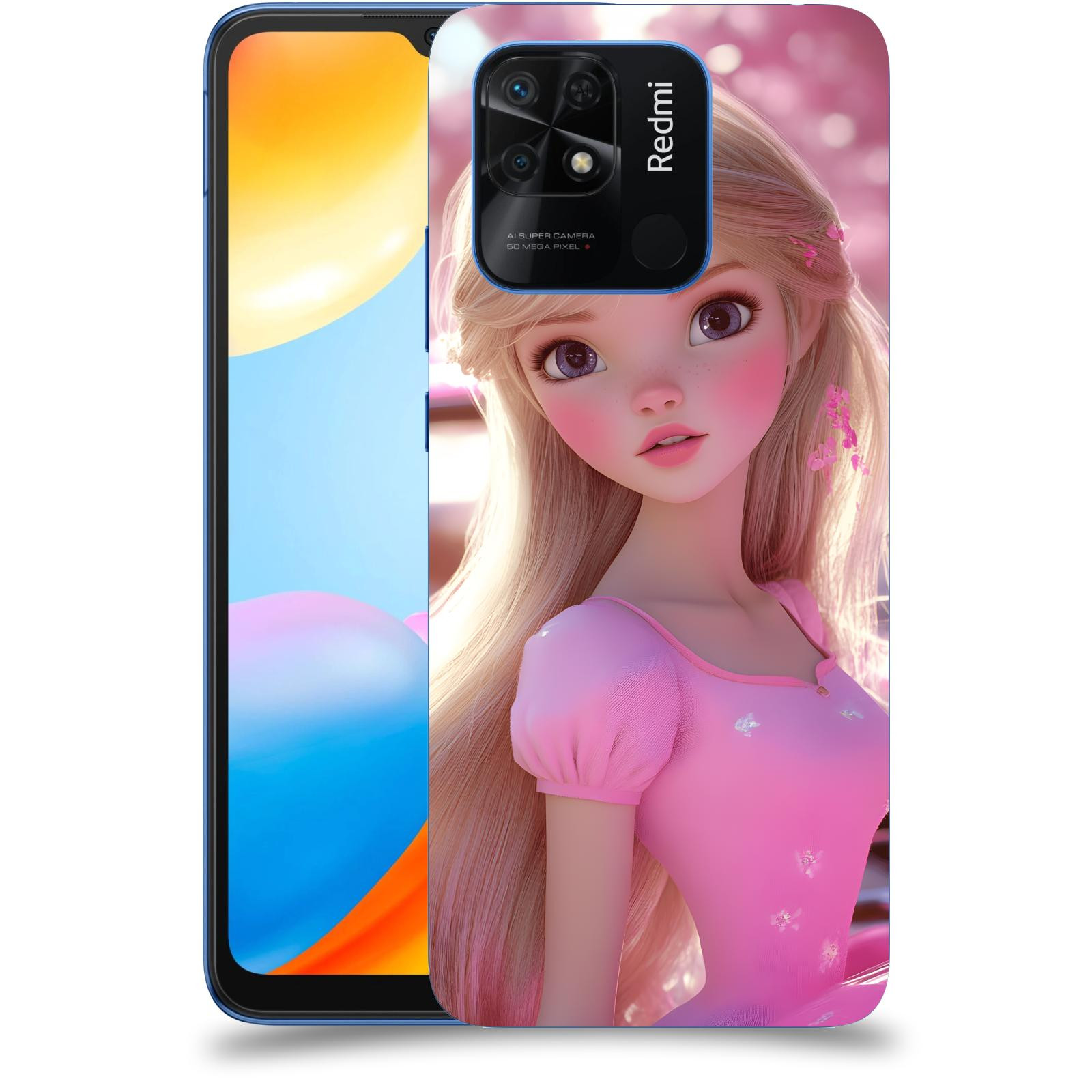 ACOVER Kryt na mobil Xiaomi Redmi 10C - Barbie
