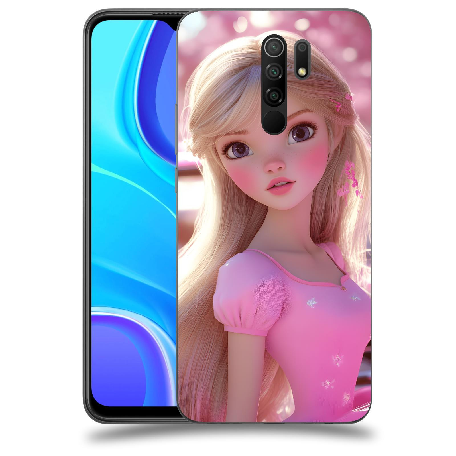 ACOVER Kryt na mobil Xiaomi Redmi 9 - Barbie