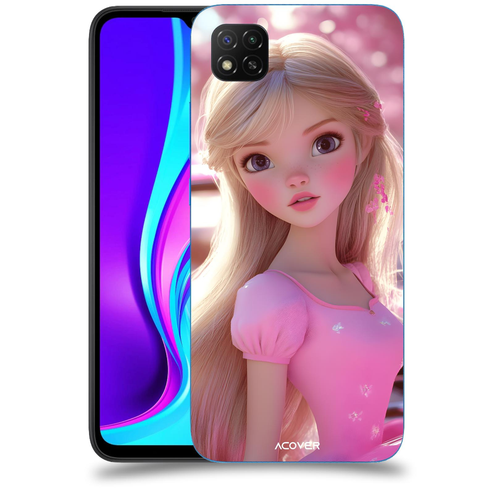 ACOVER Kryt na mobil Xiaomi Redmi 9C - Barbie