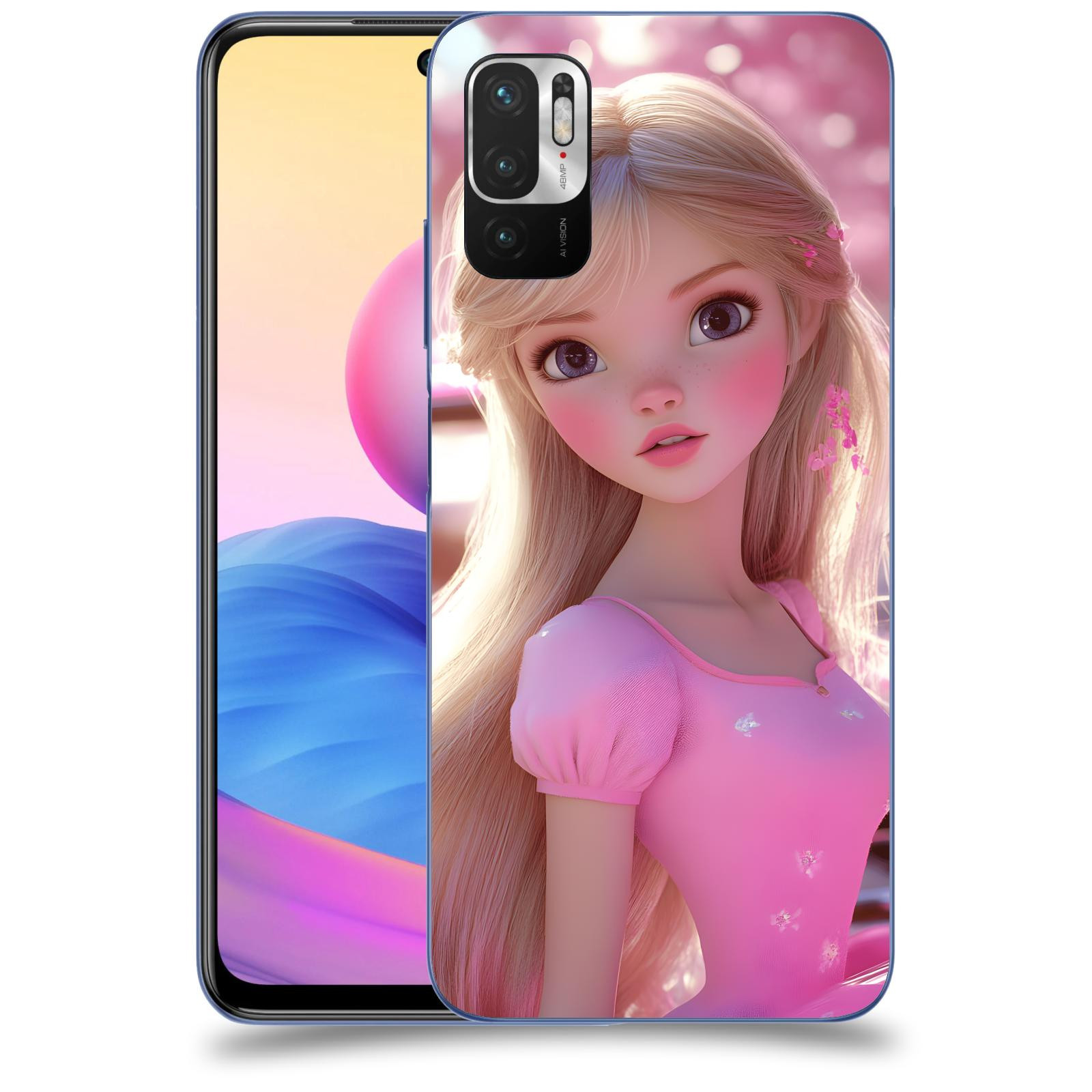 ACOVER Kryt na mobil Xiaomi Redmi Note 10 5G - Barbie