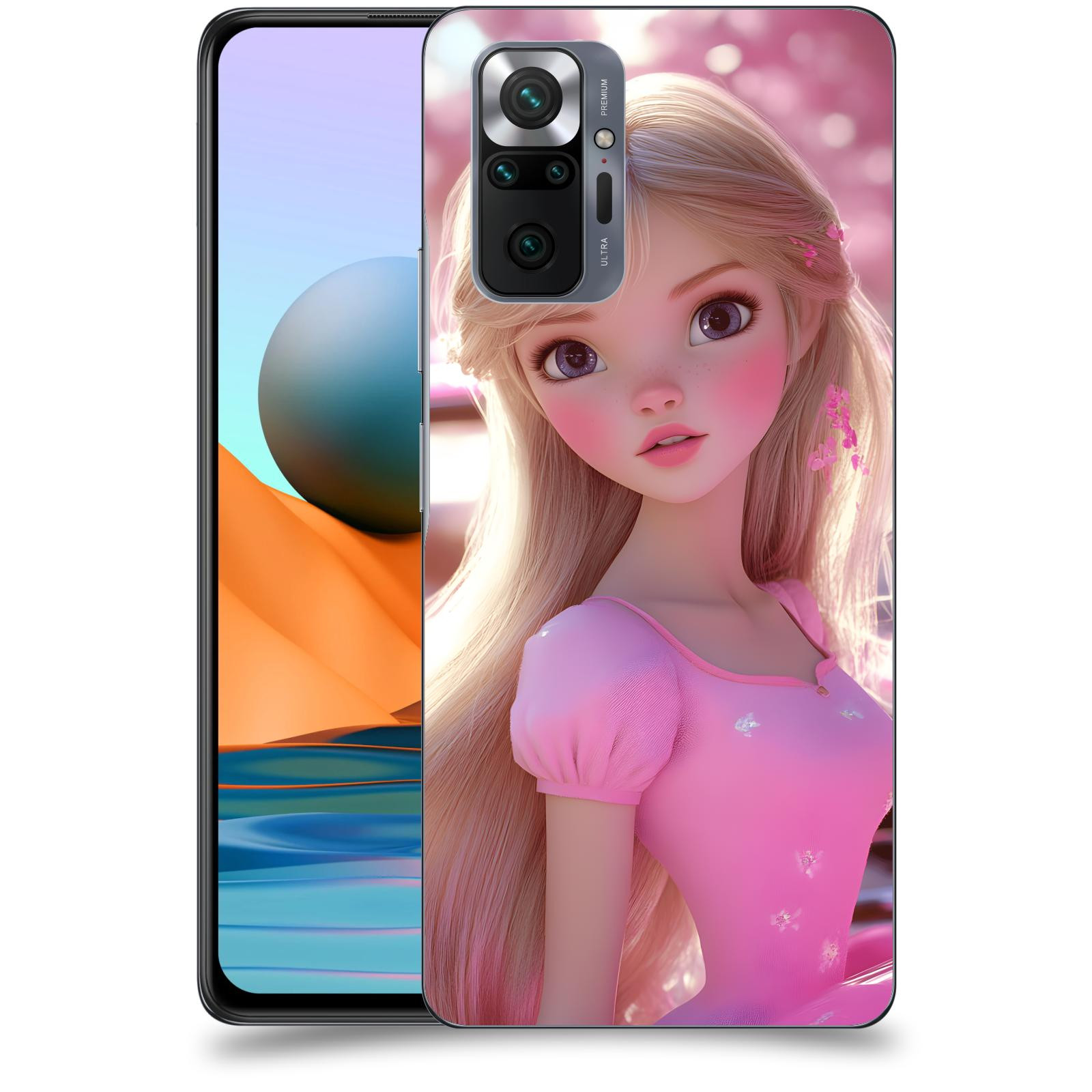 ACOVER Kryt na mobil Xiaomi Redmi Note 10 Pro - Barbie