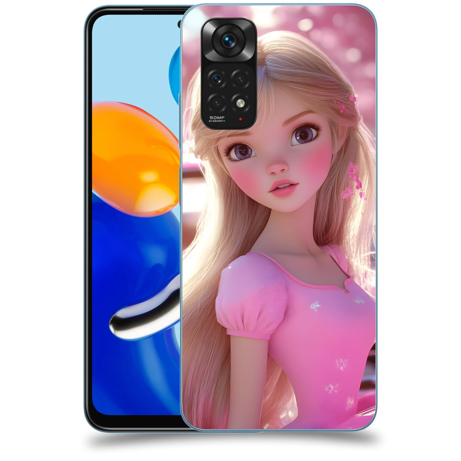 ACOVER Kryt na mobil Xiaomi Redmi Note 11 - Barbie
