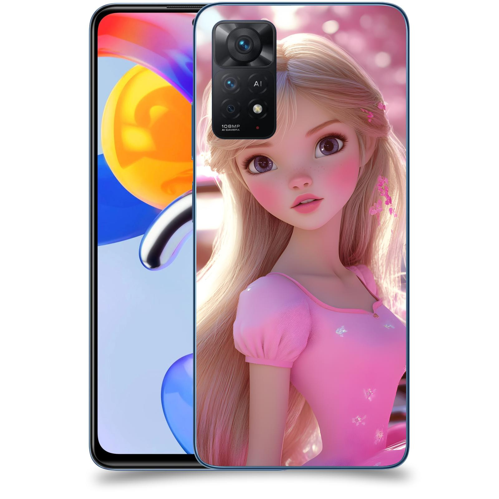 ACOVER Kryt na mobil Xiaomi Redmi Note 11 Pro 5G - Barbie