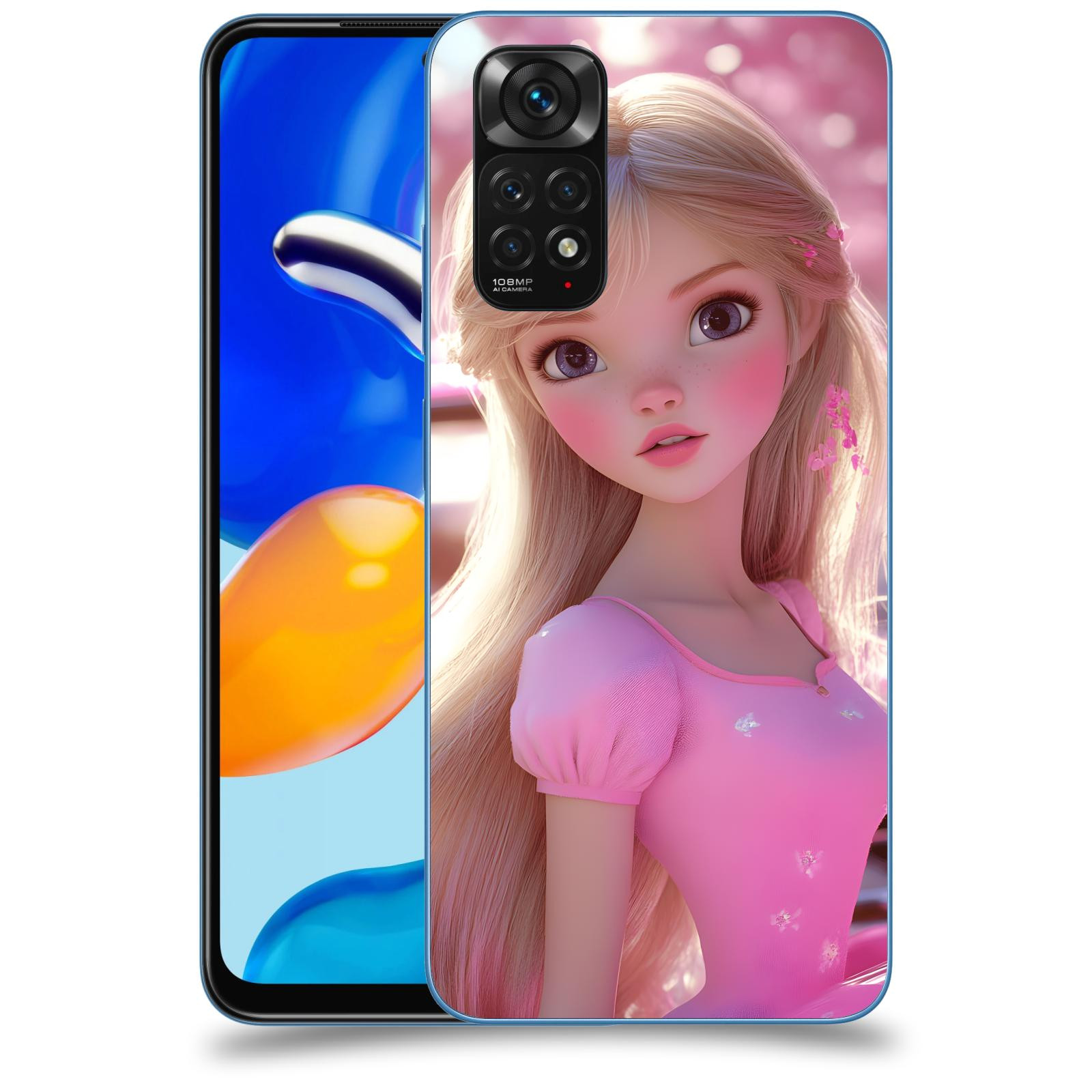 ACOVER Kryt na mobil Xiaomi Redmi Note 11S - Barbie