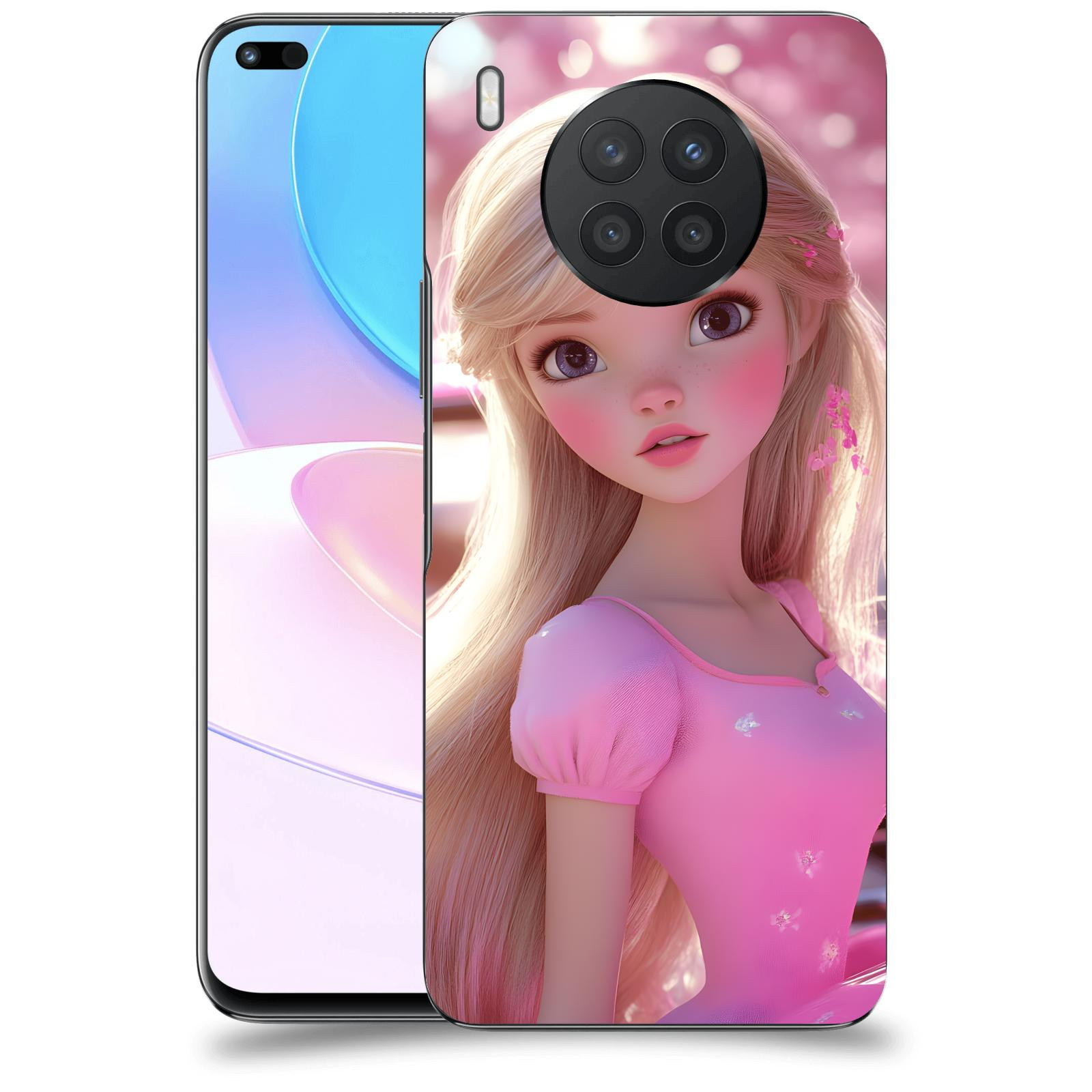 ACOVER Kryt na mobil Honor 50 Lite - Barbie