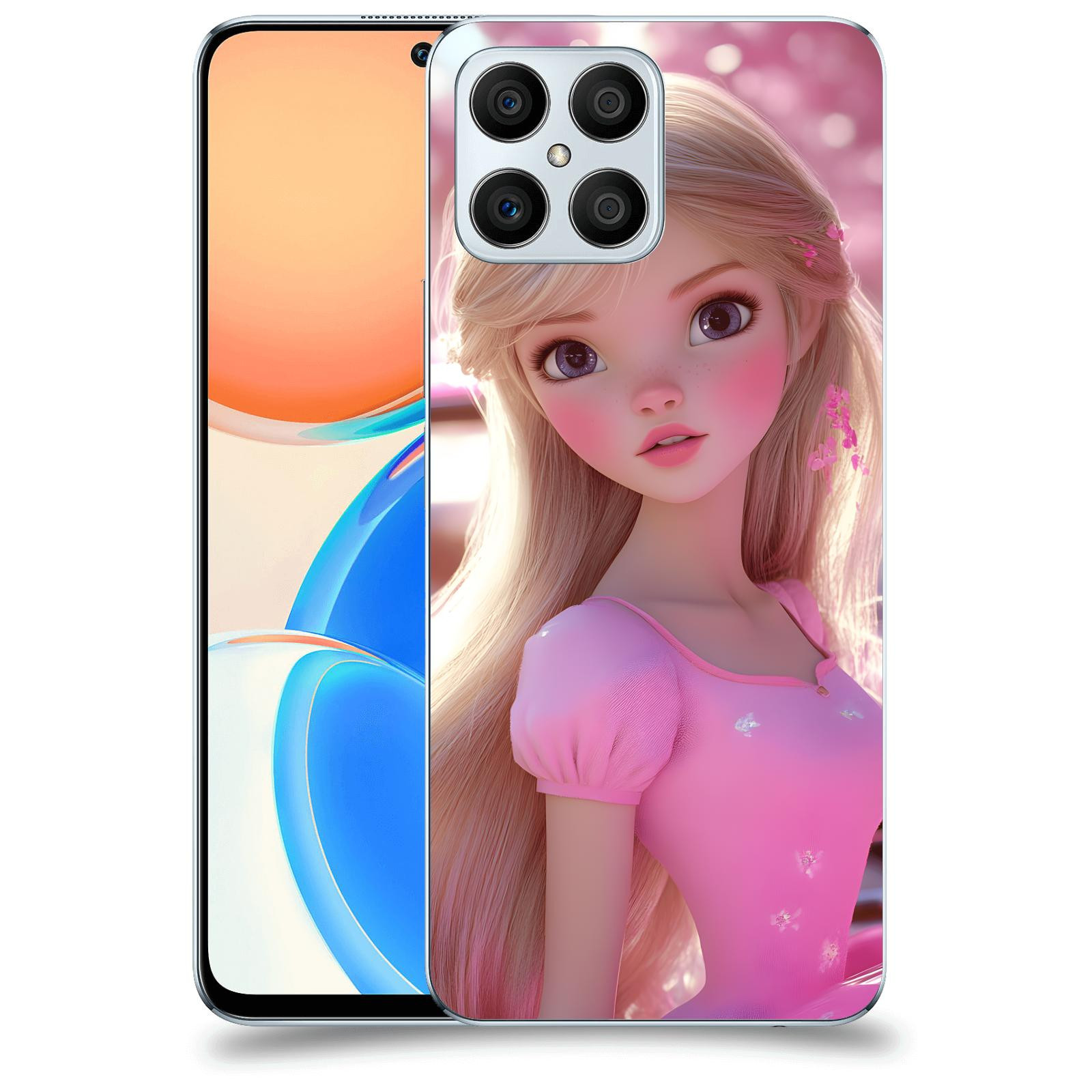 ACOVER Kryt na mobil Honor X8 5G - Barbie