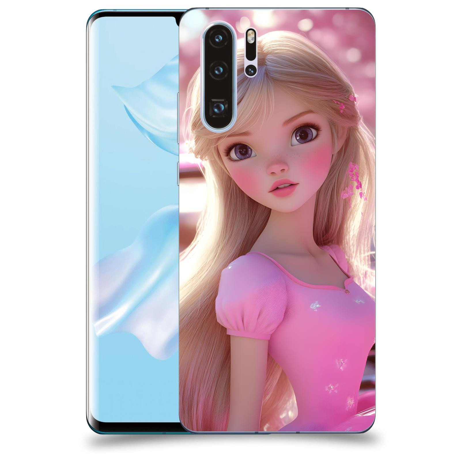 ACOVER Kryt na mobil Huawei P30 - Barbie