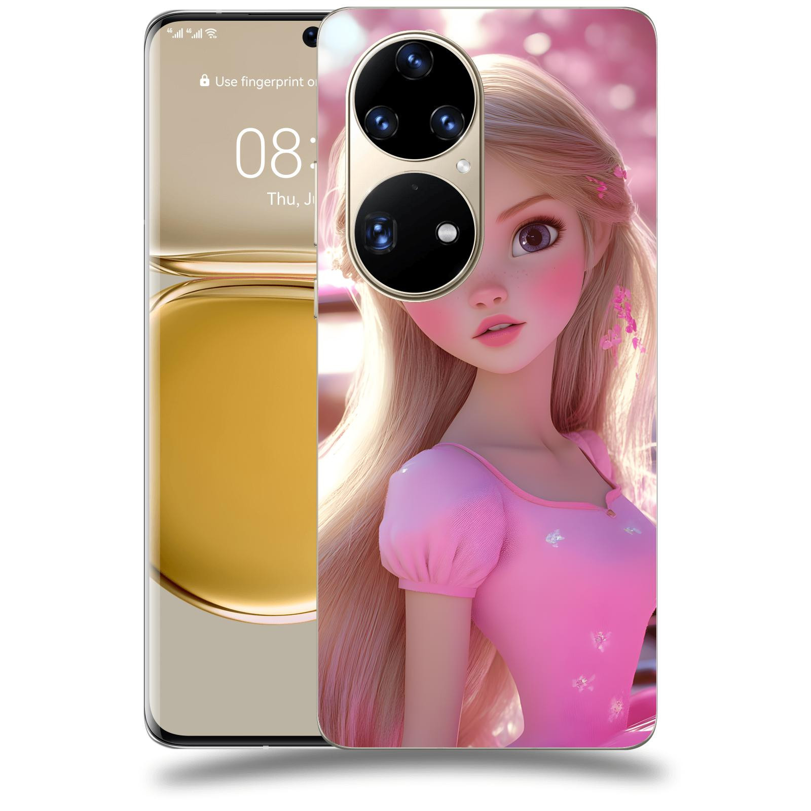 ACOVER Kryt na mobil Huawei P50 - Barbie
