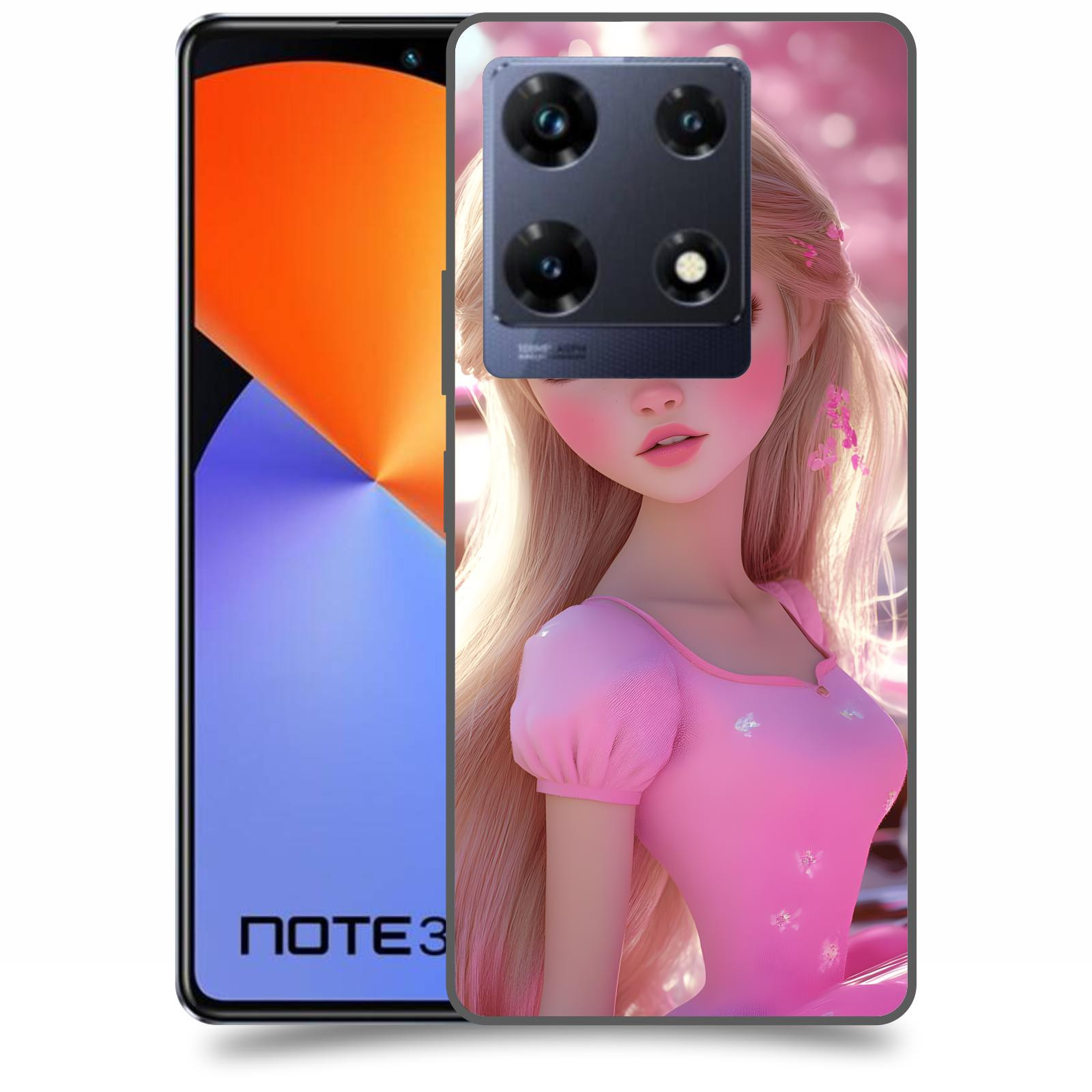 ACOVER Kryt na mobil Infinix Note 30 PRO - Barbie