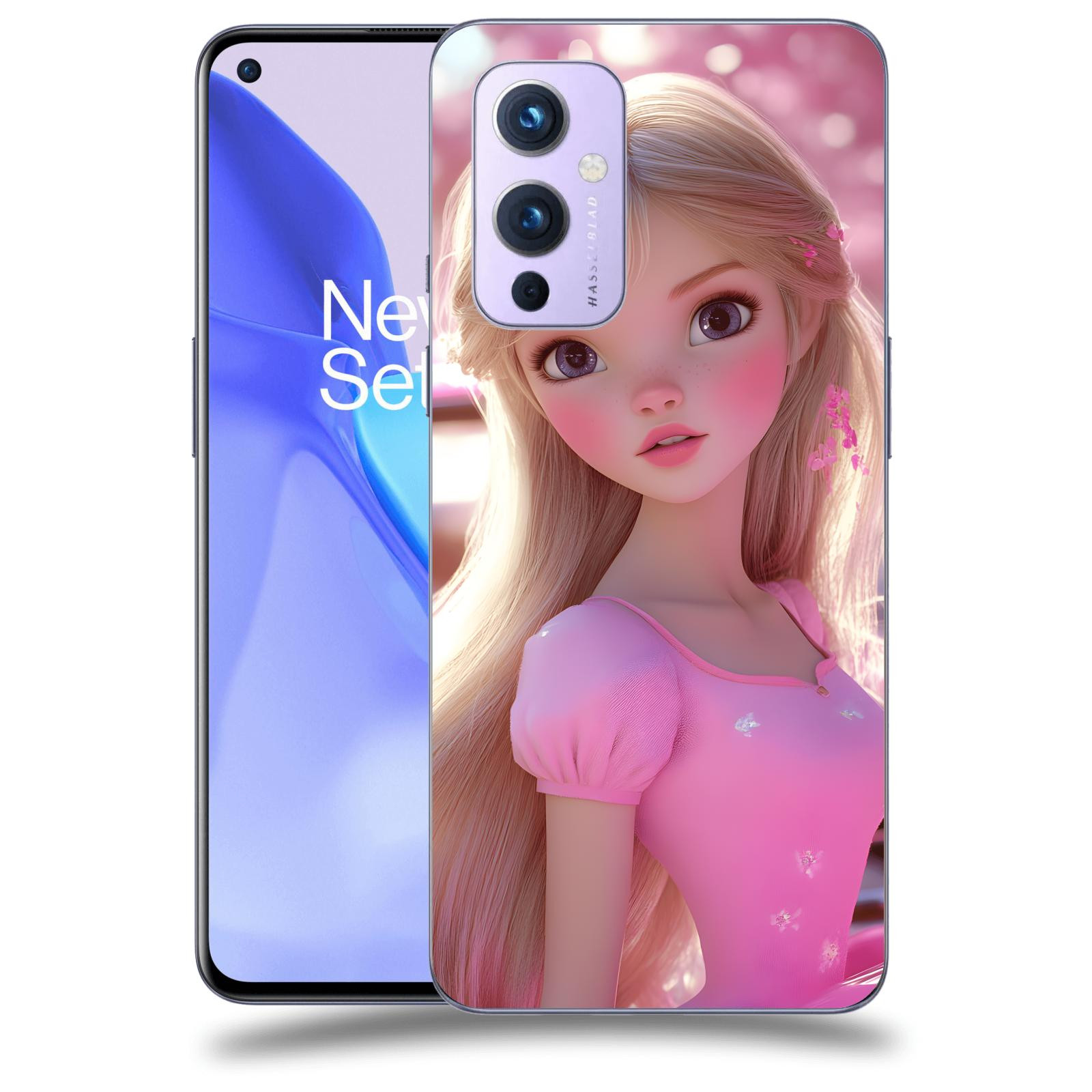 ACOVER Kryt na mobil OnePlus 9 - Barbie