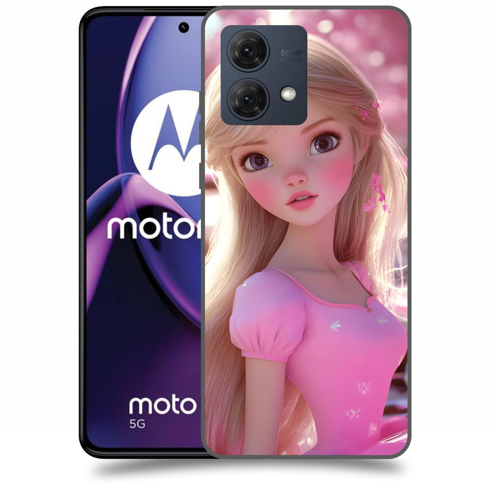 ACOVER Kryt na mobil Motorola Moto G84 5G - Barbie