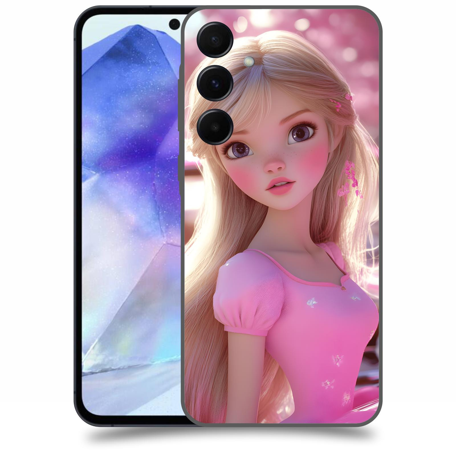 ACOVER Kryt na mobil Samsung Galaxy A55 5G - Barbie