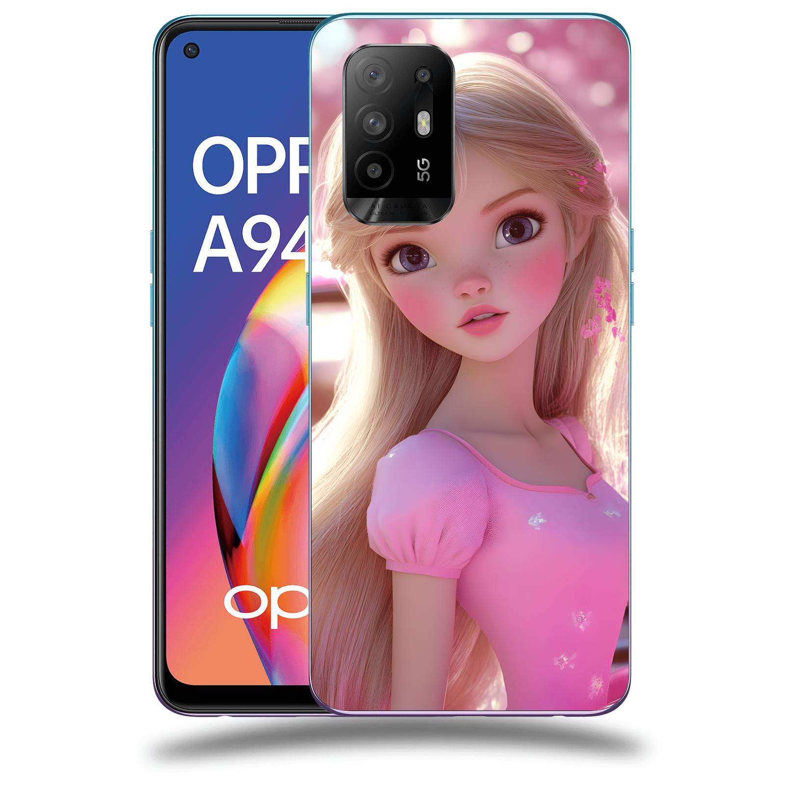 ACOVER Kryt na mobil OPPO A94 5G - Barbie