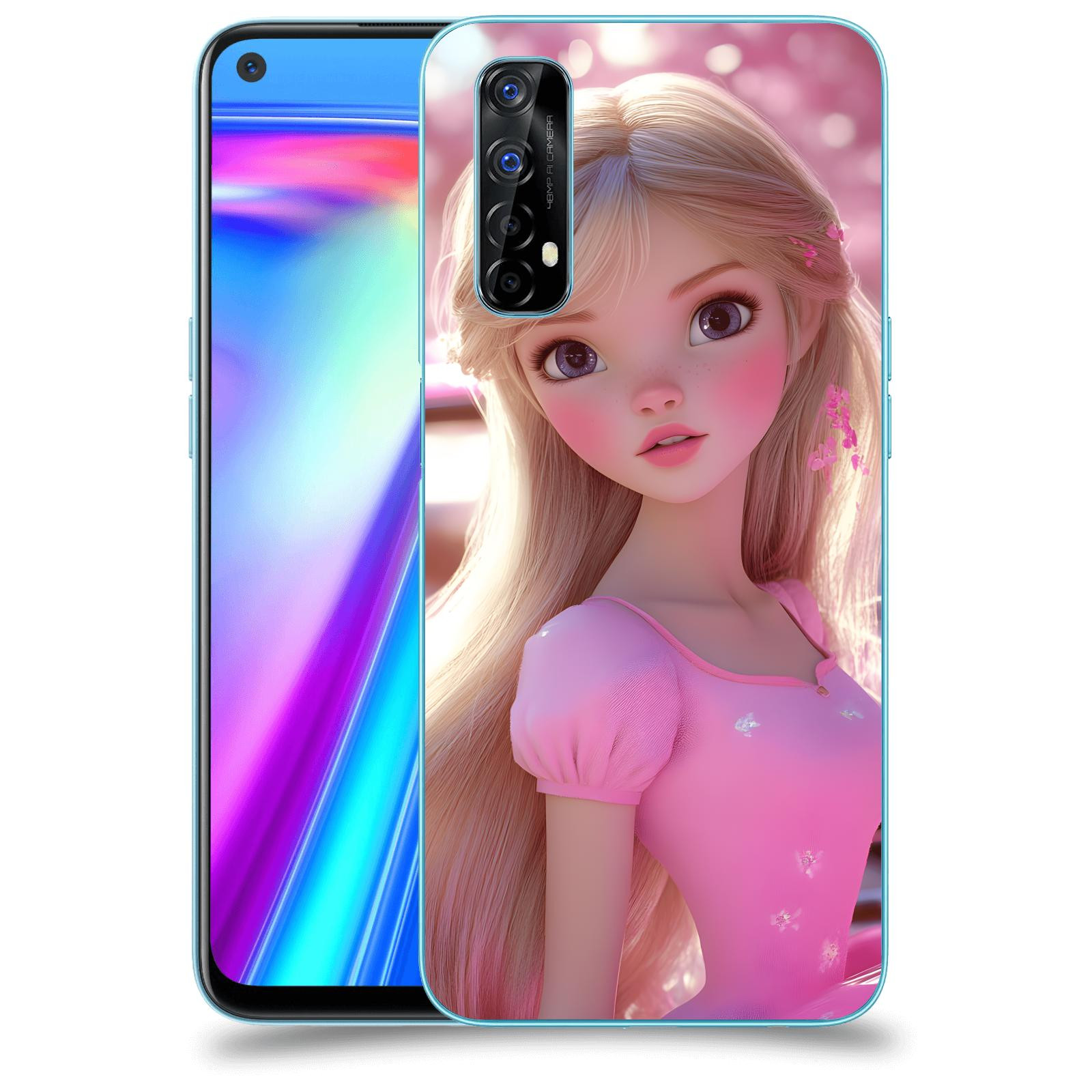 ACOVER Kryt na mobil Realme 7 - Barbie