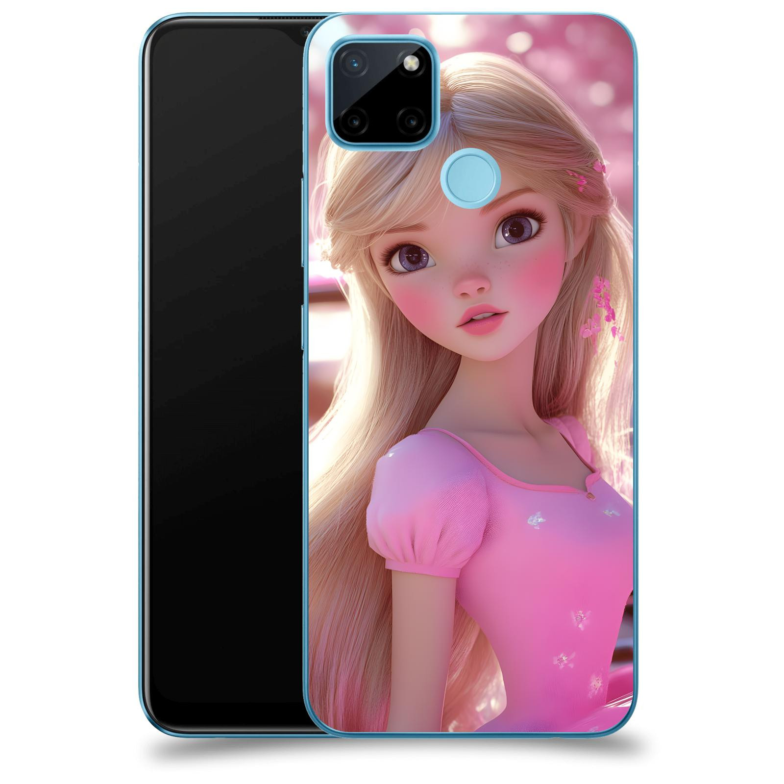 ACOVER Kryt na mobil Realme C21Y - Barbie
