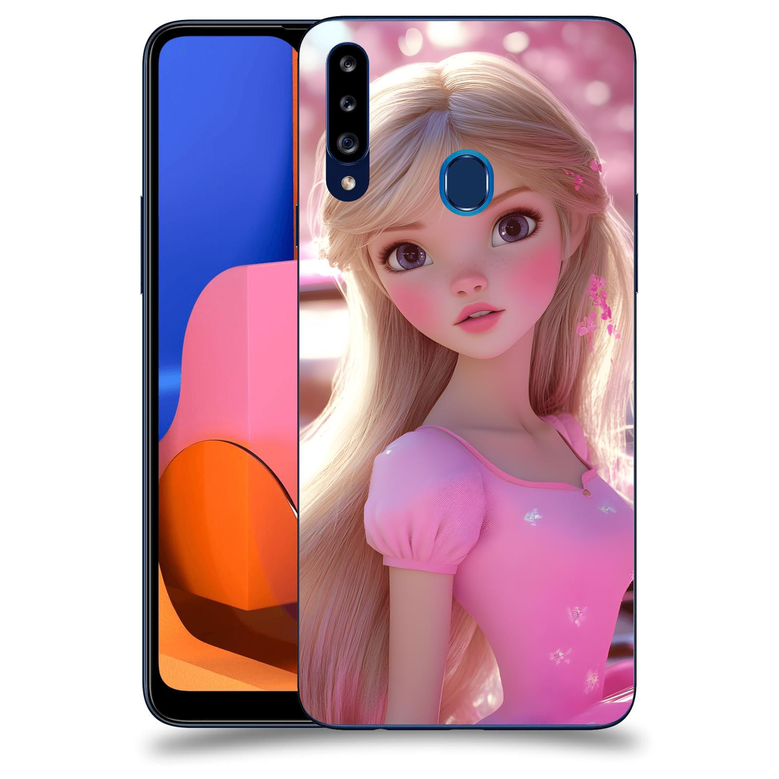 ACOVER Kryt na mobil Samsung Galaxy A20s - Barbie