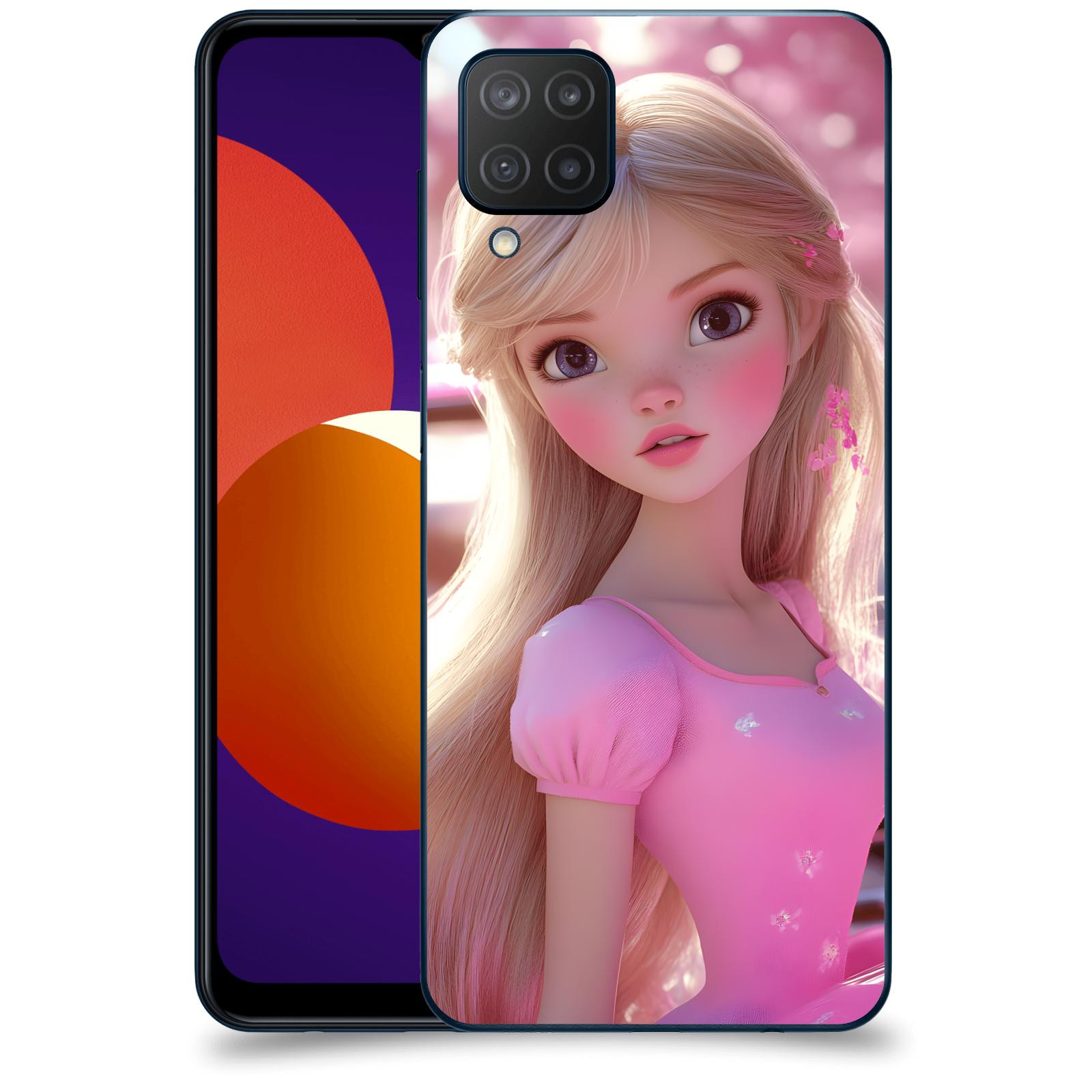 ACOVER Kryt na mobil Samsung Galaxy M12 M127F - Barbie