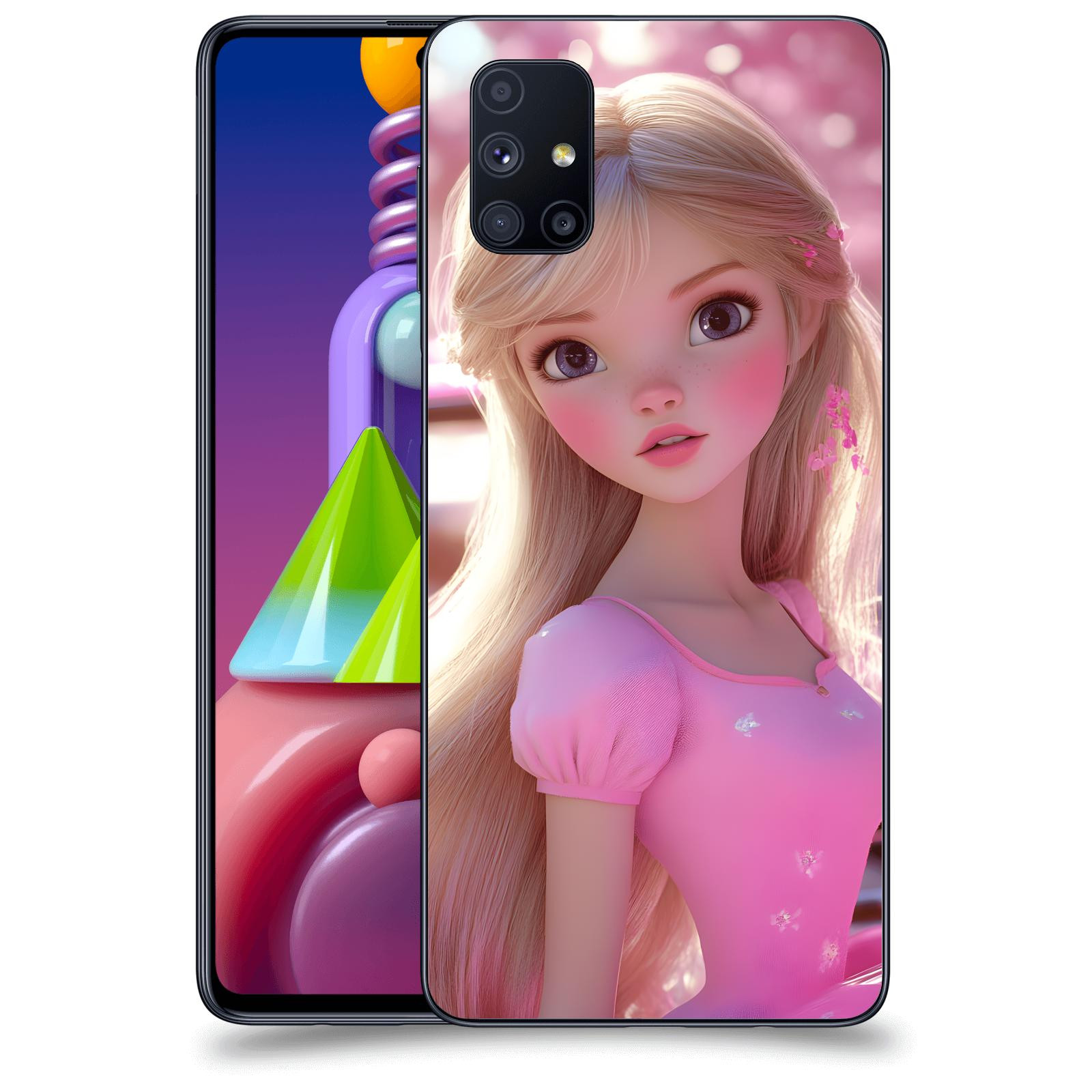ACOVER Kryt na mobil Samsung Galaxy M51 M515F - Barbie