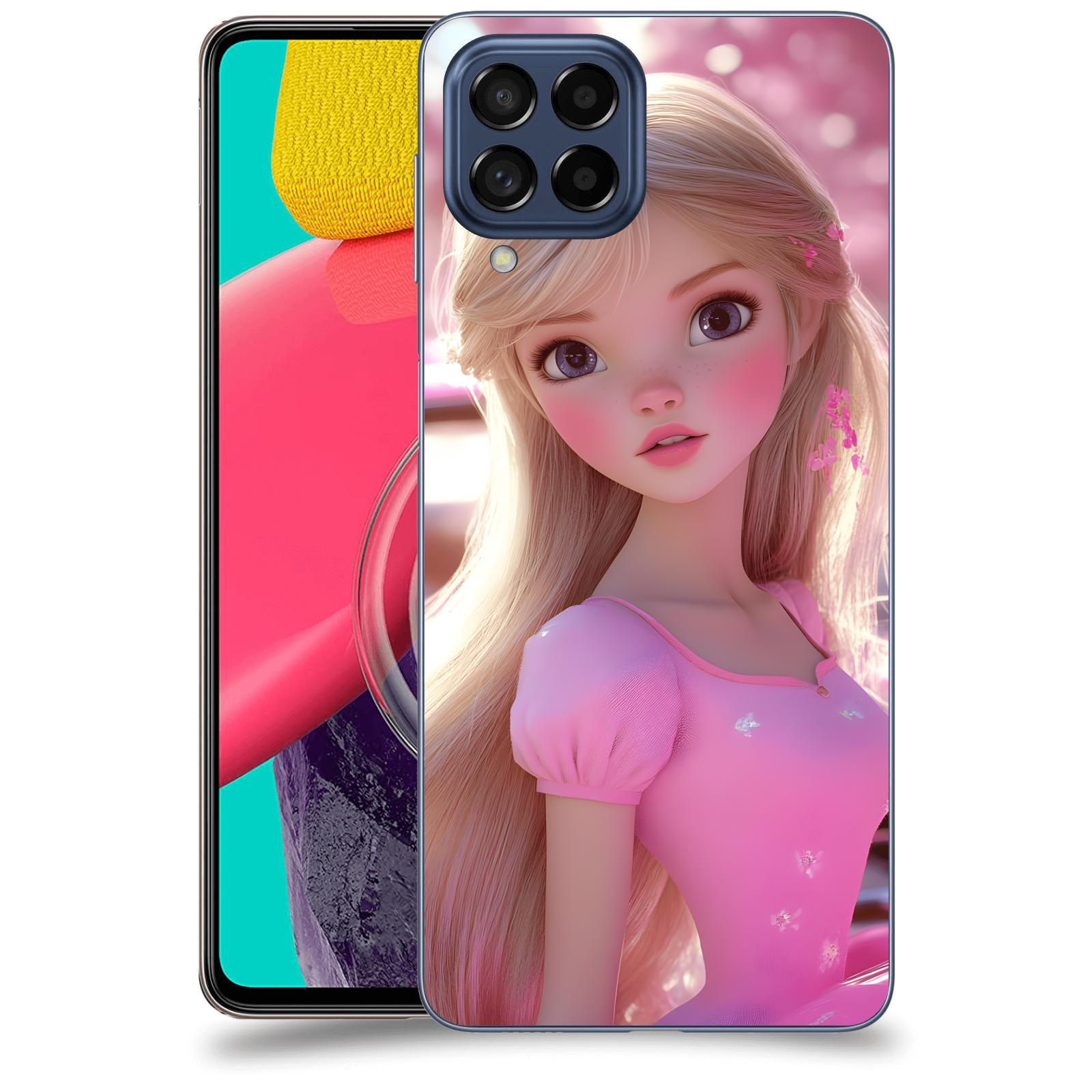 ACOVER Kryt na mobil Samsung Galaxy M53 5G - Barbie